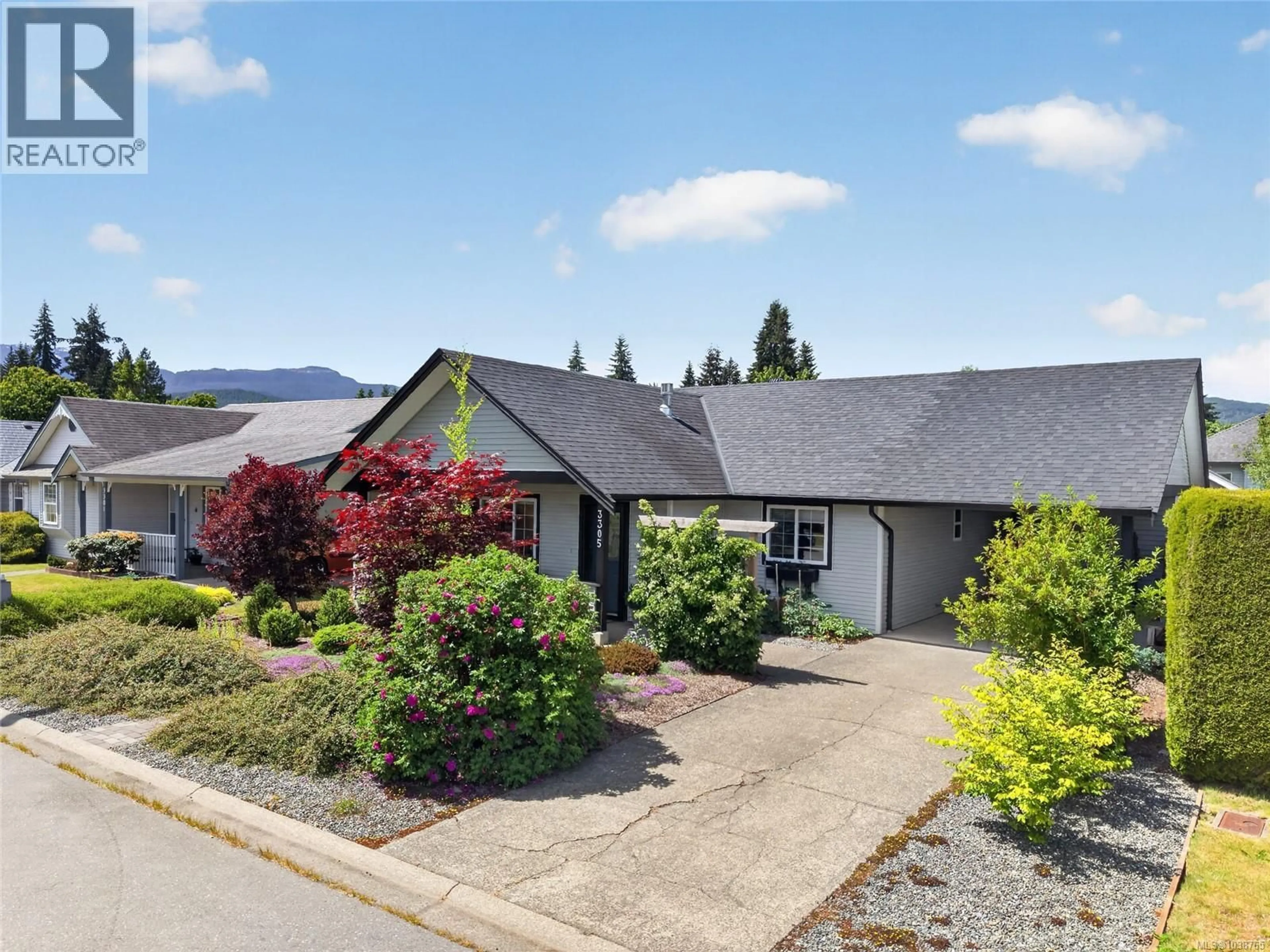 A pic from outside/outdoor area/front of a property/back of a property/a pic from drone, street for 3305 NINTH STREET, Cumberland British Columbia V0R1S0