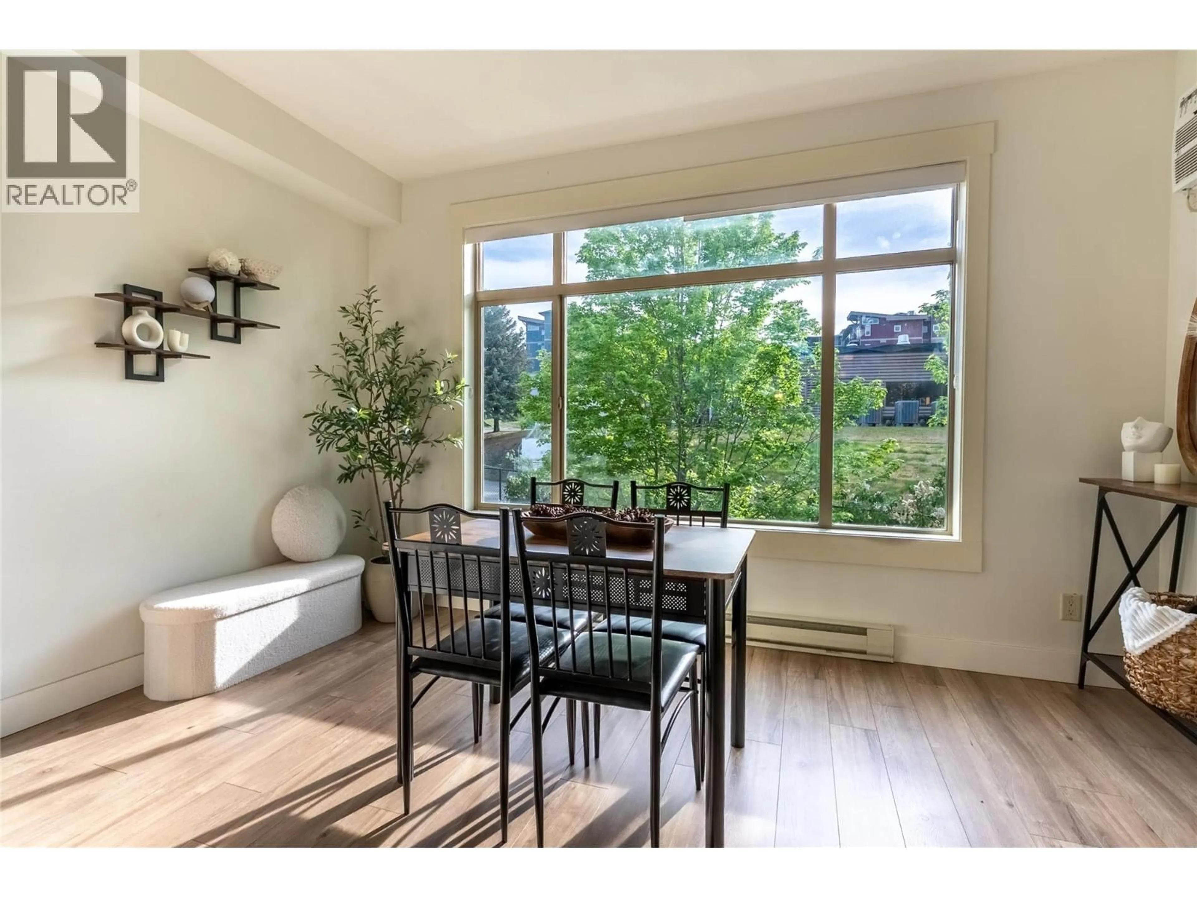 Dining room, wood/laminate floor for 304 - 795 MCGILL ROAD, Kamloops British Columbia V2C0B9