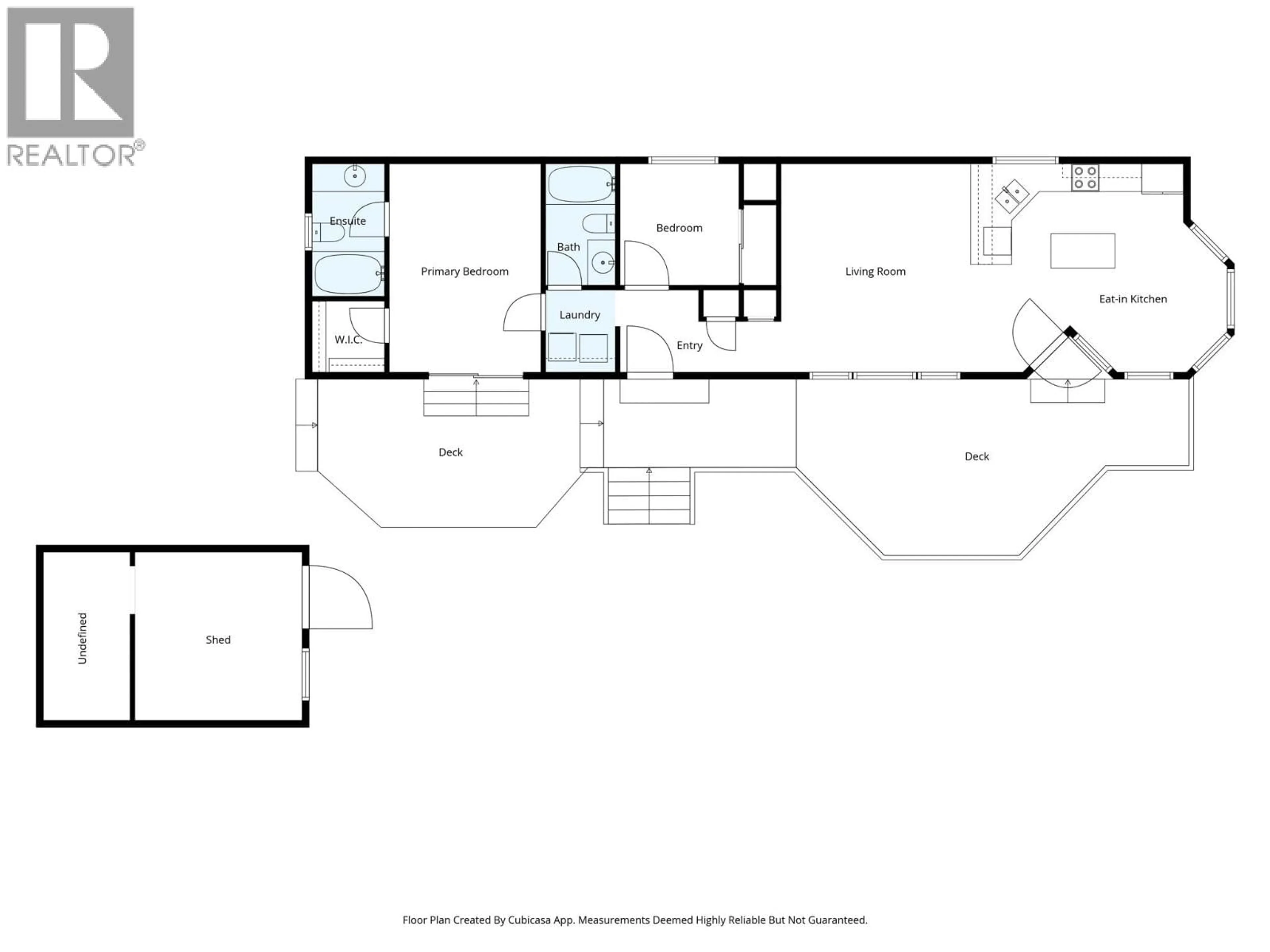 Floor plan for 3 - 1250 HILLSIDE AVENUE, Chase British Columbia V0E1M0