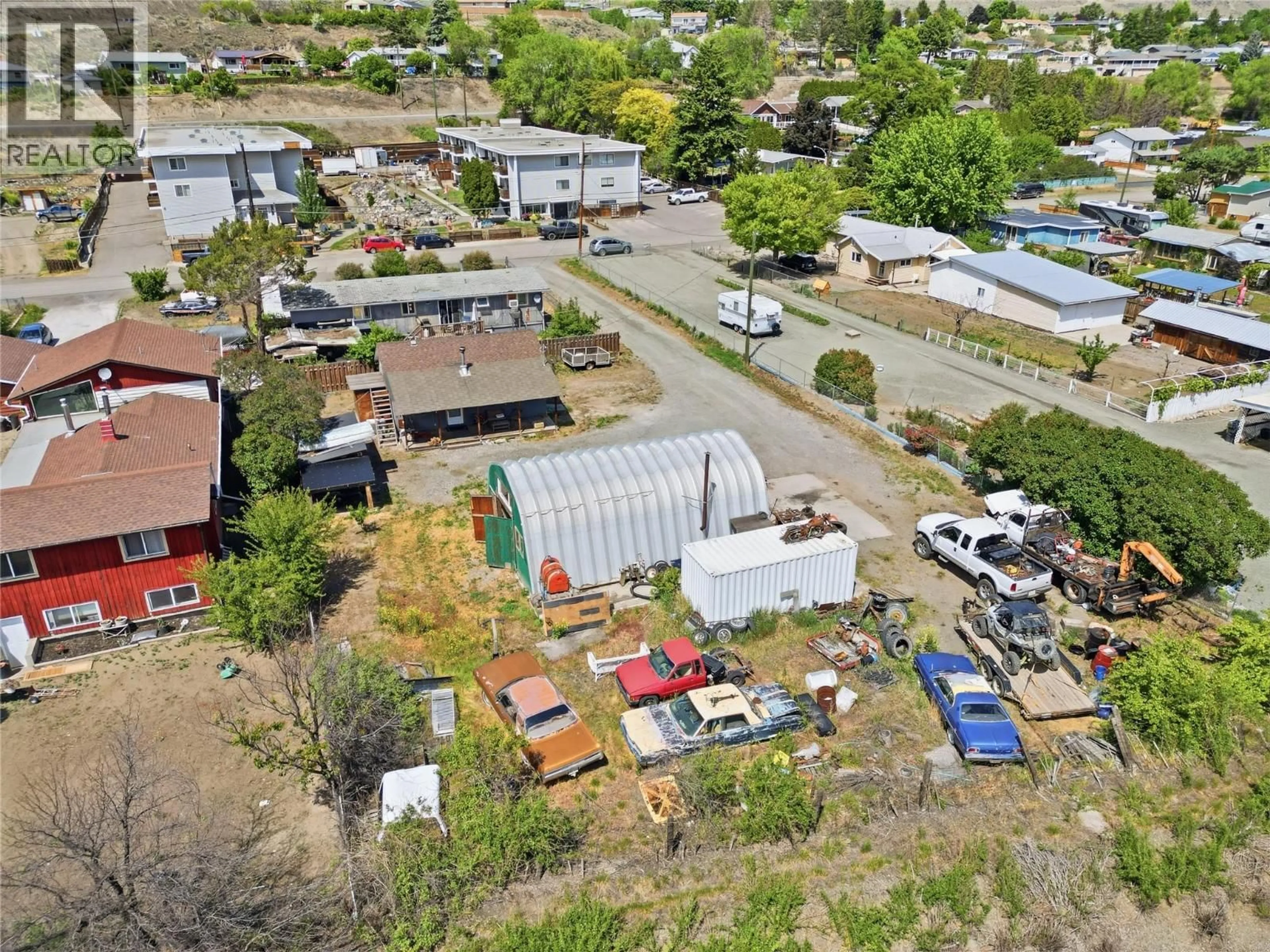 A pic from outside/outdoor area/front of a property/back of a property/a pic from drone, unknown for 415 TINGLEY STREET, Ashcroft British Columbia V0K1A0