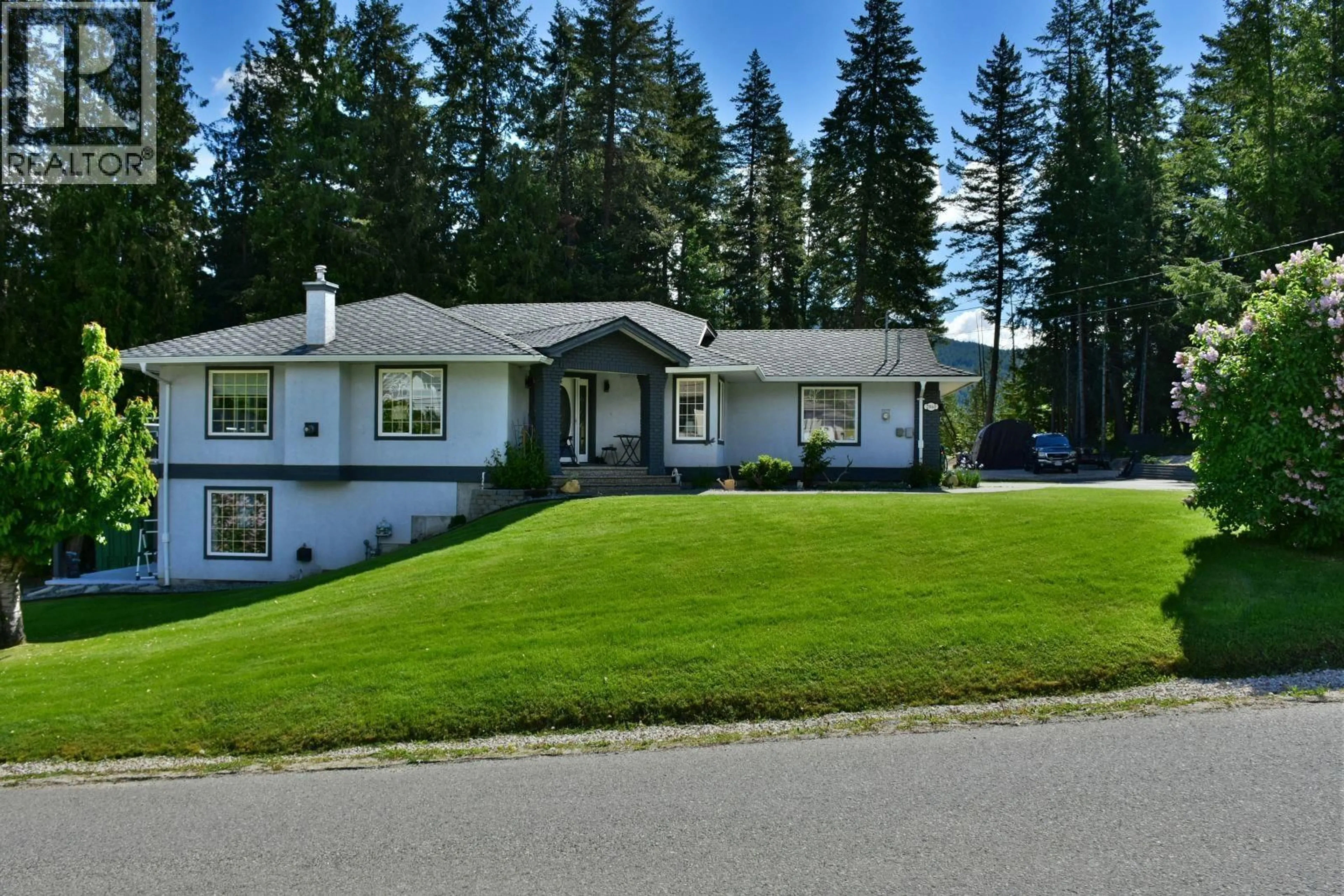 Home with vinyl exterior material, mountain view for 2860 MARINE DRIVE, Blind Bay British Columbia V0E1H1