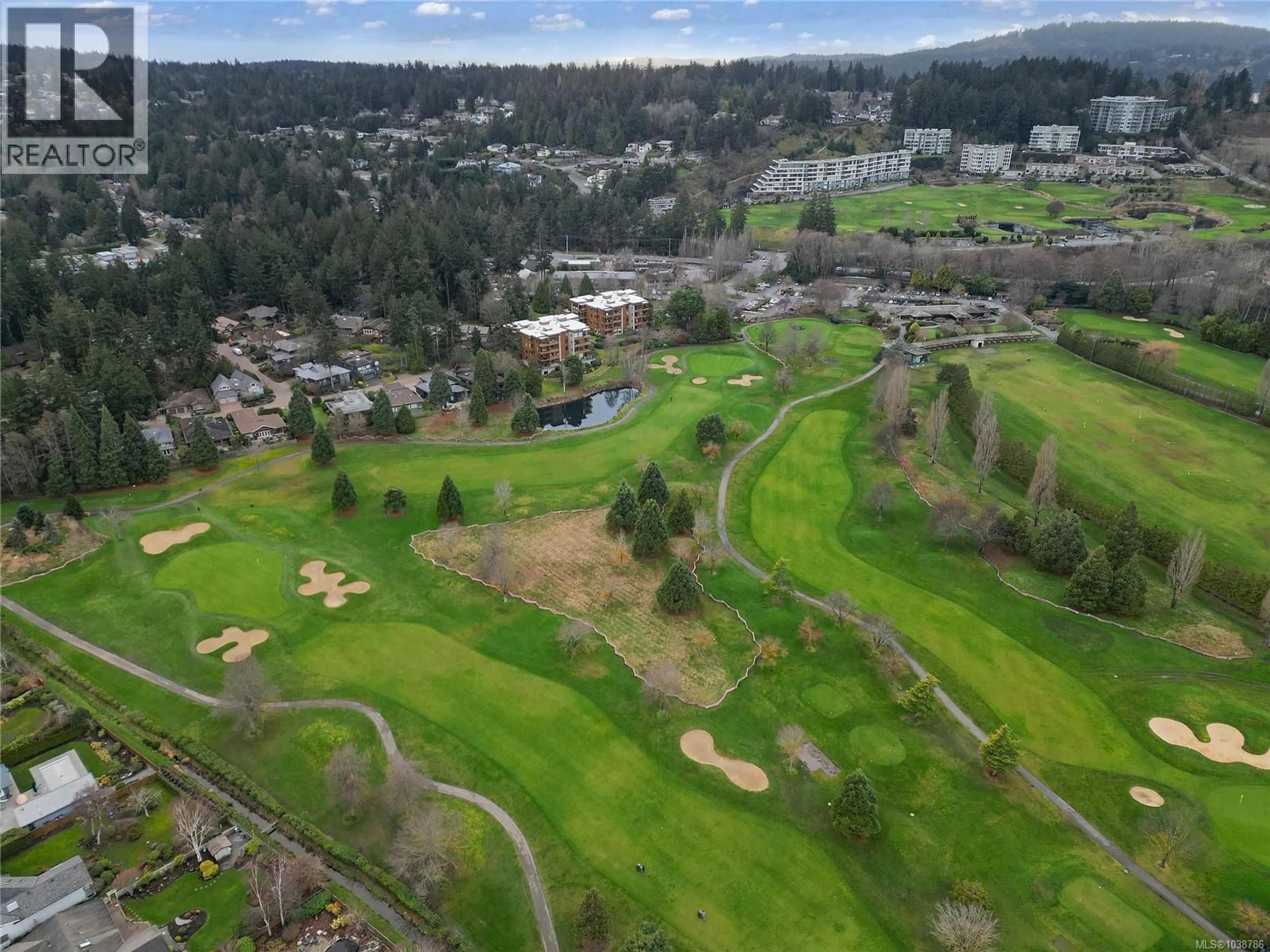 A pic from outside/outdoor area/front of a property/back of a property/a pic from drone, mountain view for 403 - 5327 CORDOVA BAY ROAD, Saanich British Columbia V8Y2L3