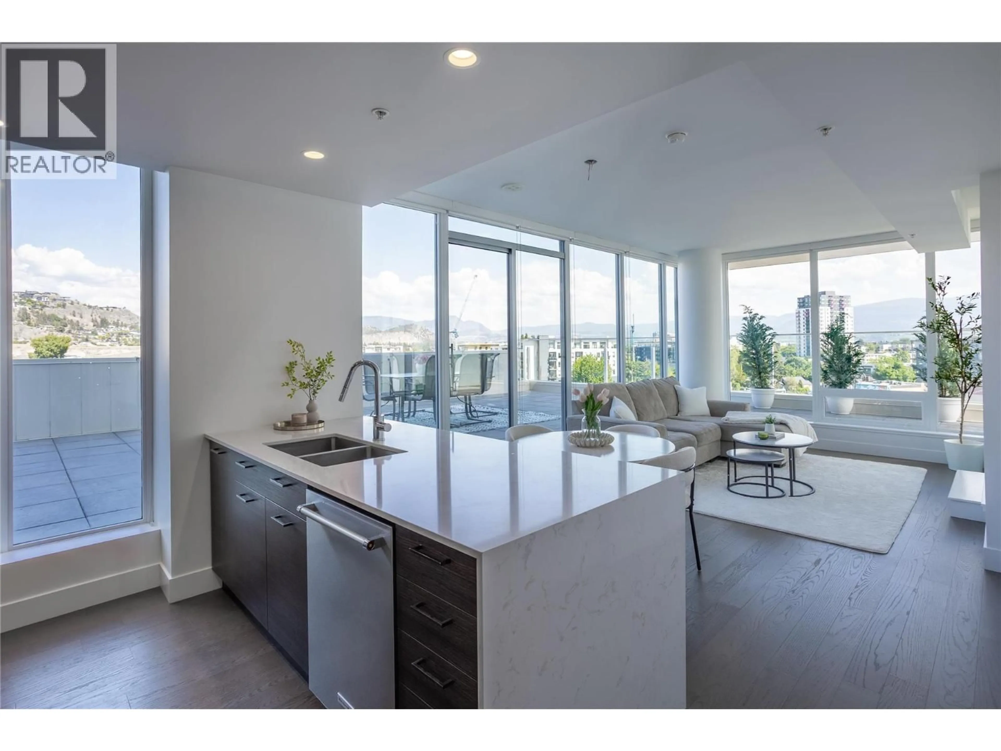 Open concept kitchen, unknown for 602 - 1191 SUNSET DRIVE, Kelowna British Columbia V1Y0J4
