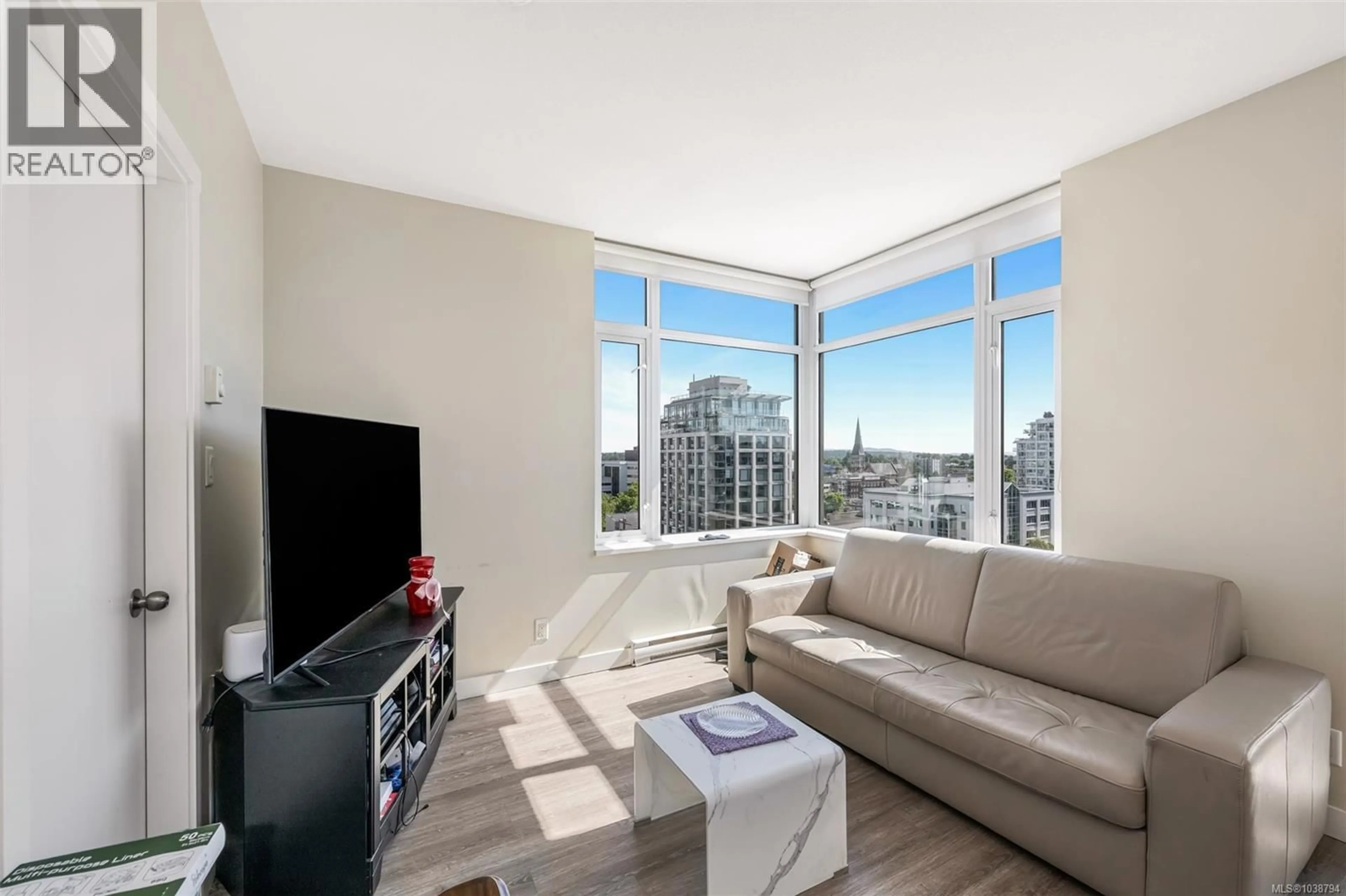 Living room with furniture, unknown for 1103 - 728 YATES STREET, Victoria British Columbia V8W0C8