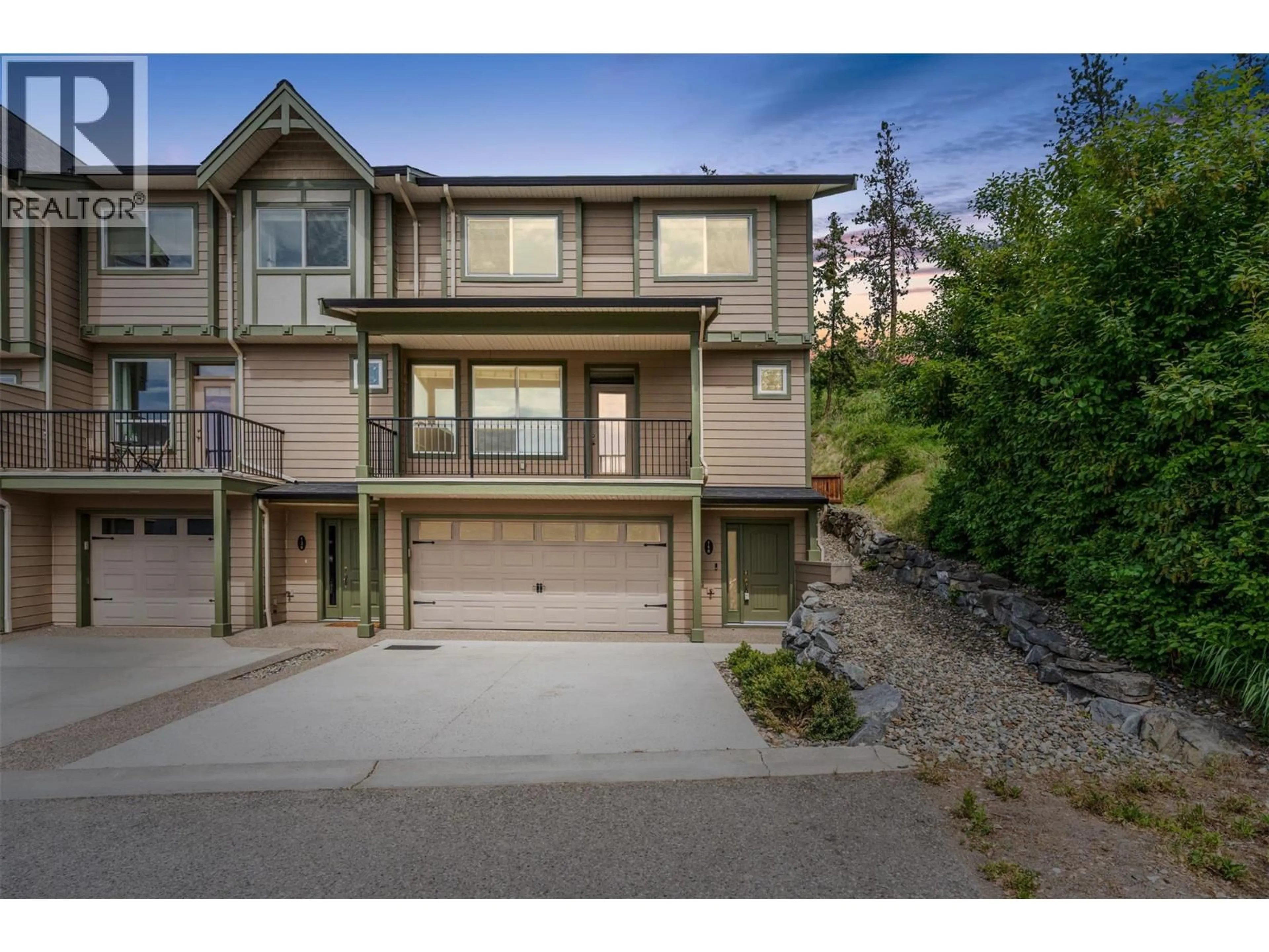 A pic from outside/outdoor area/front of a property/back of a property/a pic from drone, street for 140 - 3780 SCHUBERT ROAD, Armstrong British Columbia V4Y0Y1
