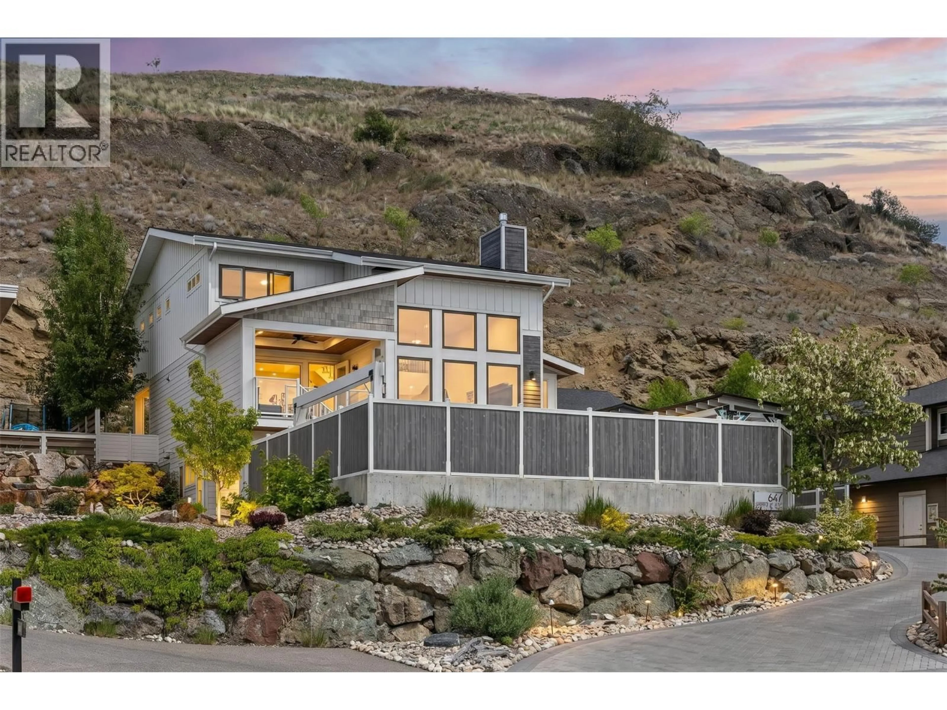 Home with vinyl exterior material, mountain view for 647 MT IDA DRIVE, Coldstream British Columbia V1B3Y6