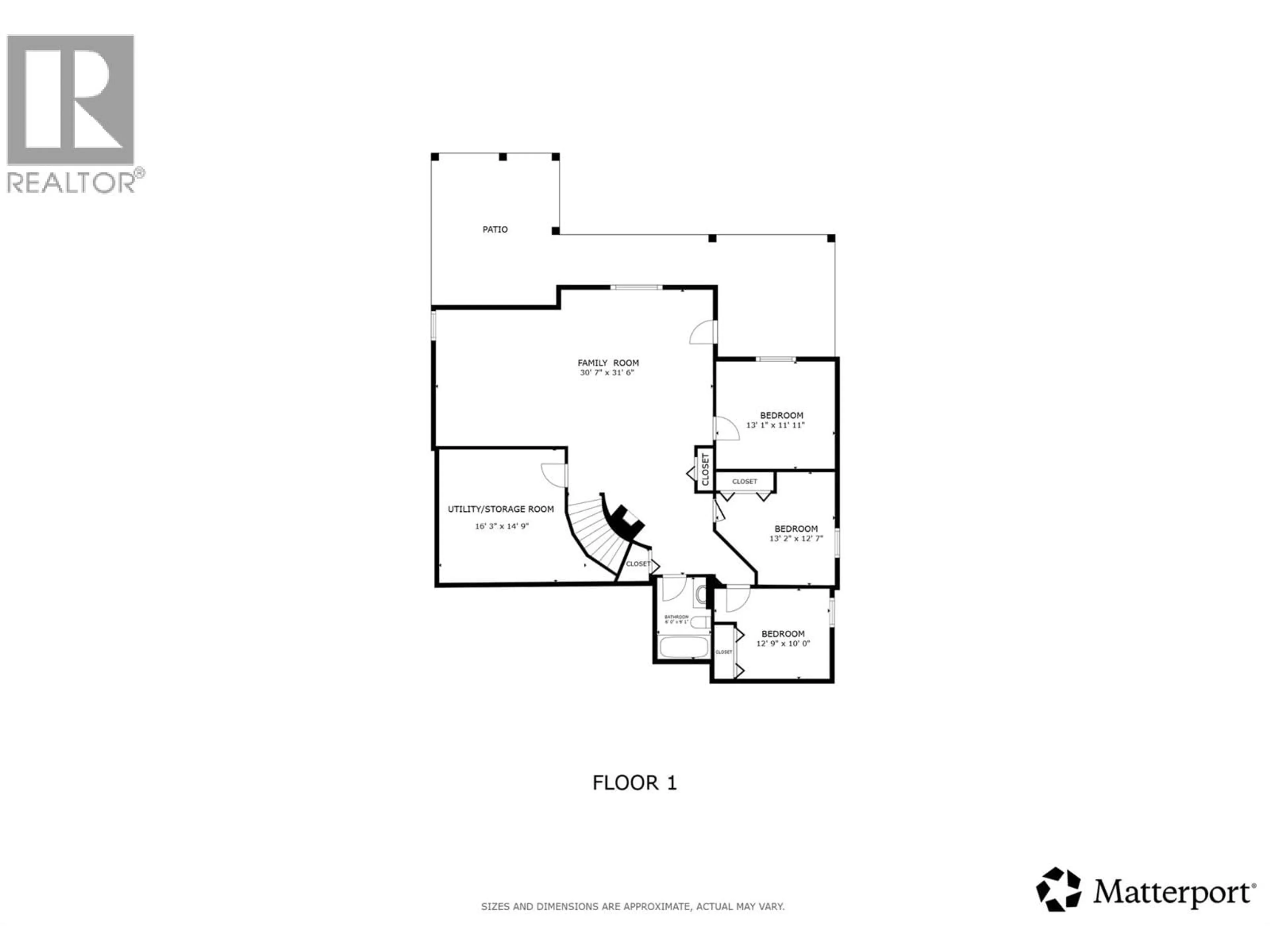 Floor plan for 4618 DARIN PLACE, Kelowna British Columbia V1W4S2