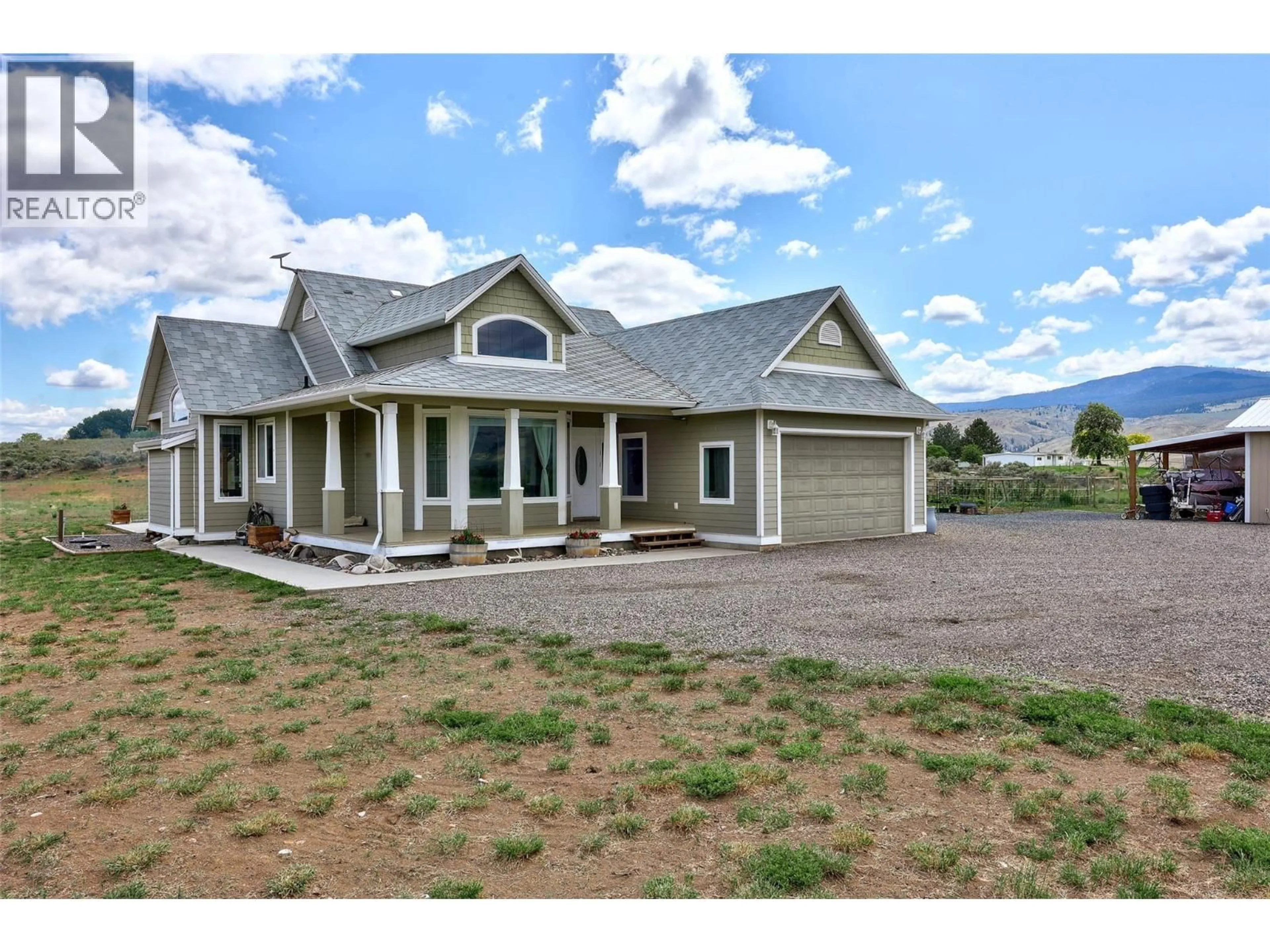 Home with vinyl exterior material, mountain view for 1480 THOMPSON RIVER DRIVE, Kamloops British Columbia V0K2J0