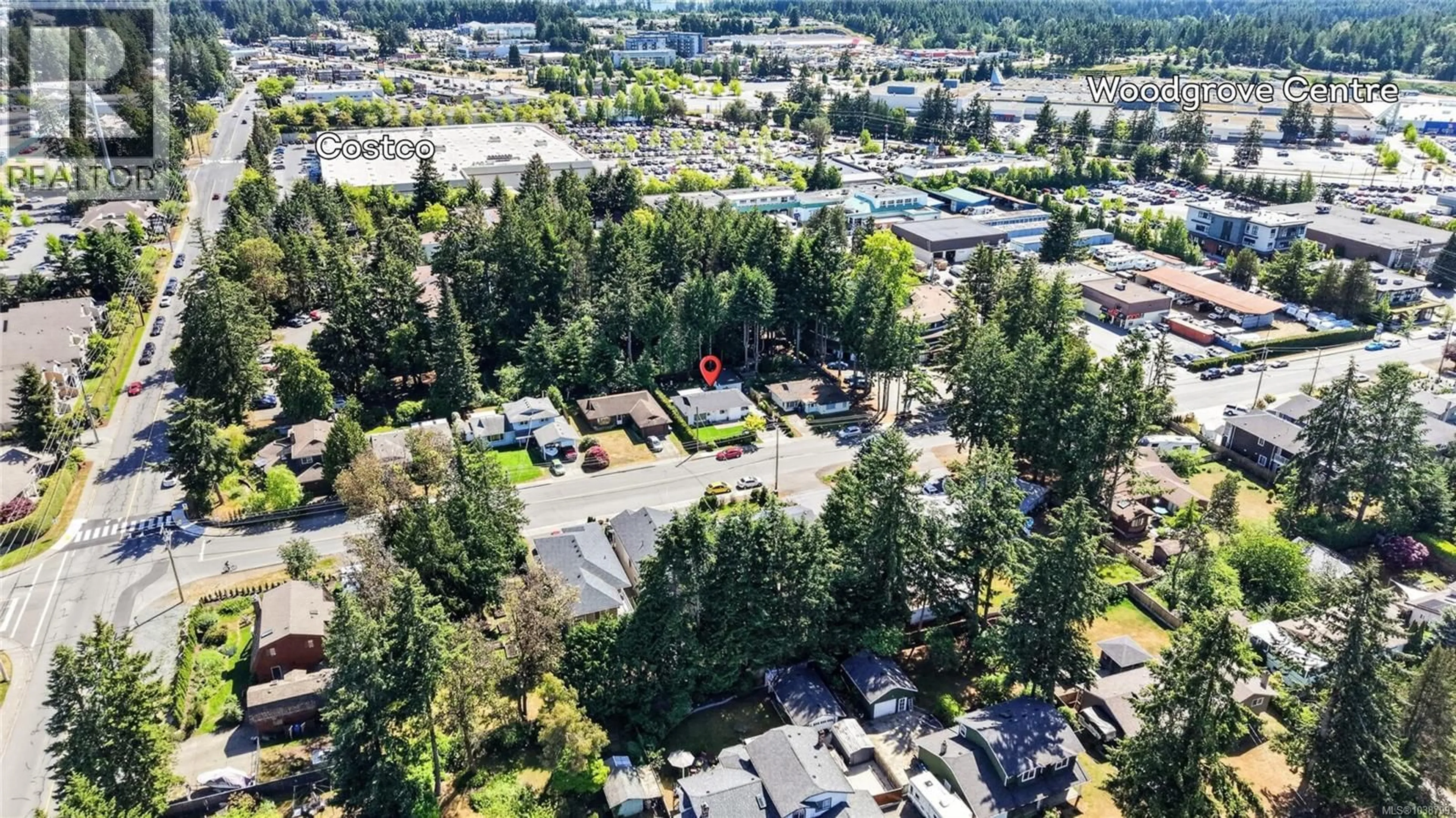 A pic from outside/outdoor area/front of a property/back of a property/a pic from drone, mountain view for 6421 PORTSMOUTH ROAD, Nanaimo British Columbia V9V1A3