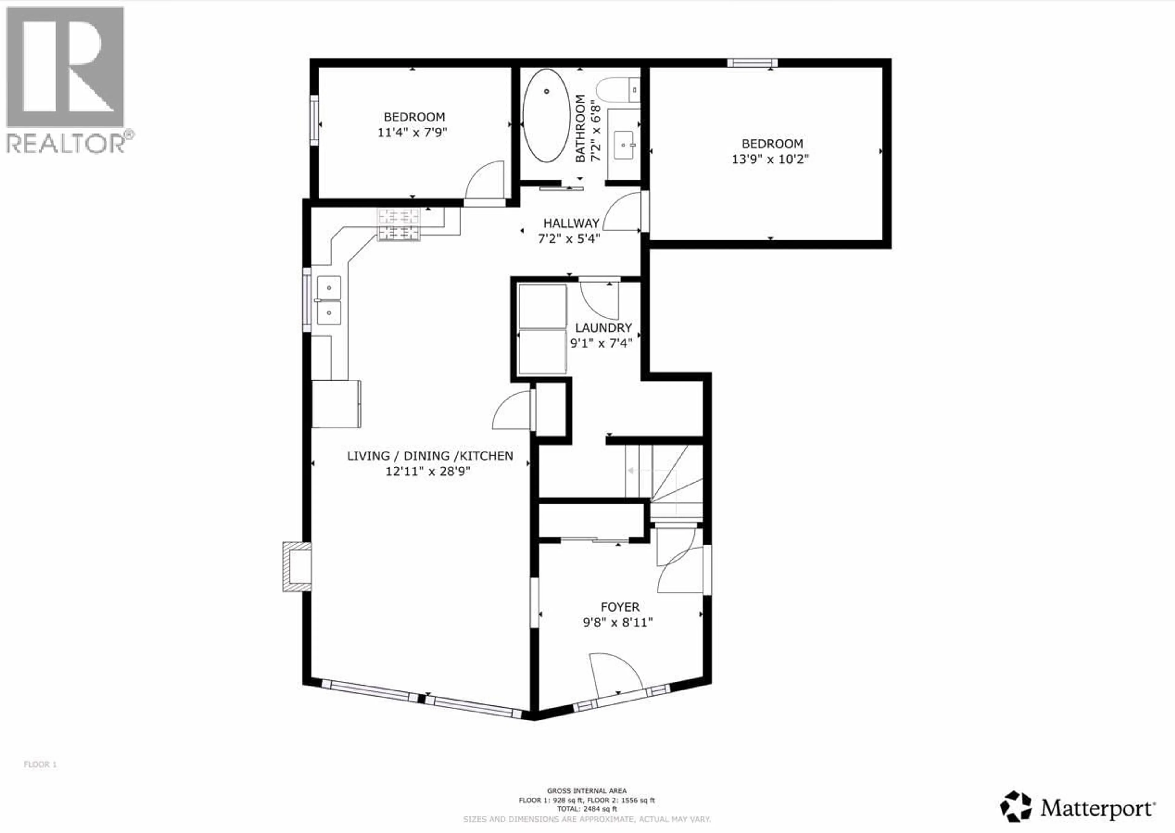 Floor plan for 48 STROULGER ROAD, Enderby British Columbia V0E1V3