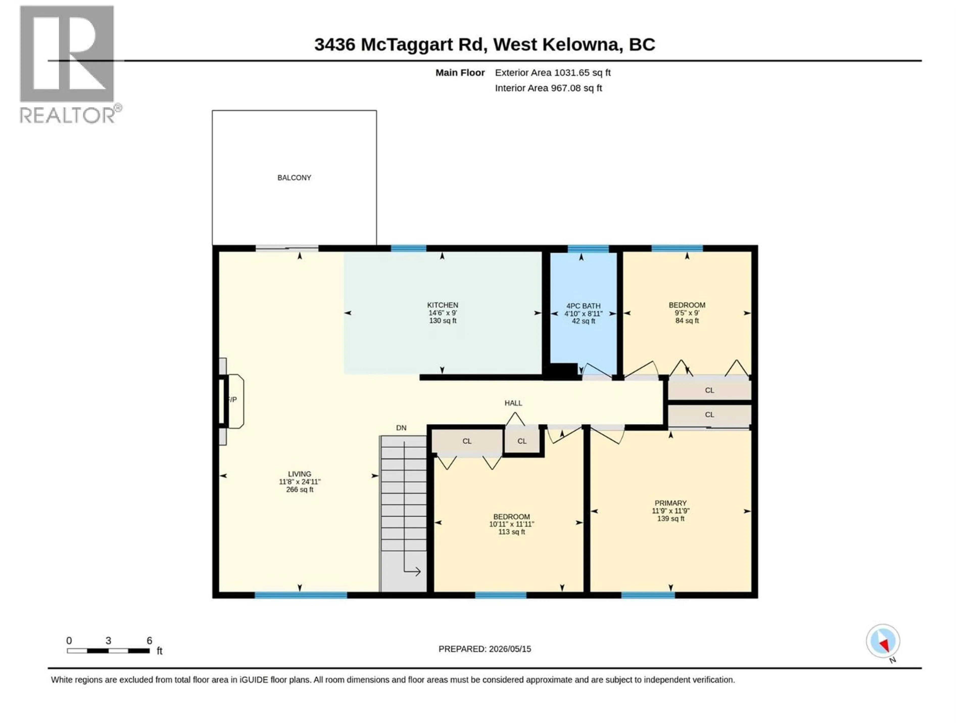 Floor plan for 3436 MCTAGGART ROAD, West Kelowna British Columbia V4T1H7