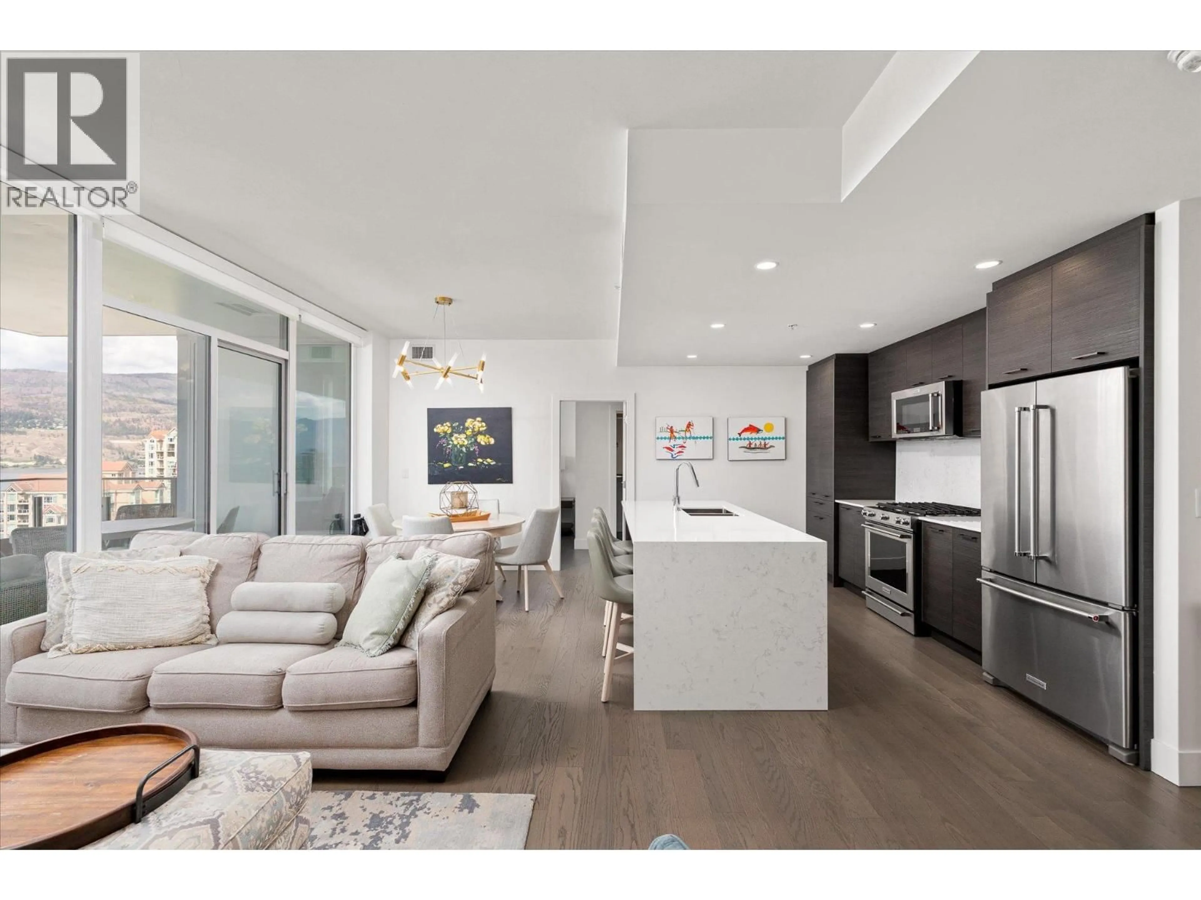 Open concept kitchen, unknown for 1804 - 1191 SUNSET DRIVE, Kelowna British Columbia V1Y0J6