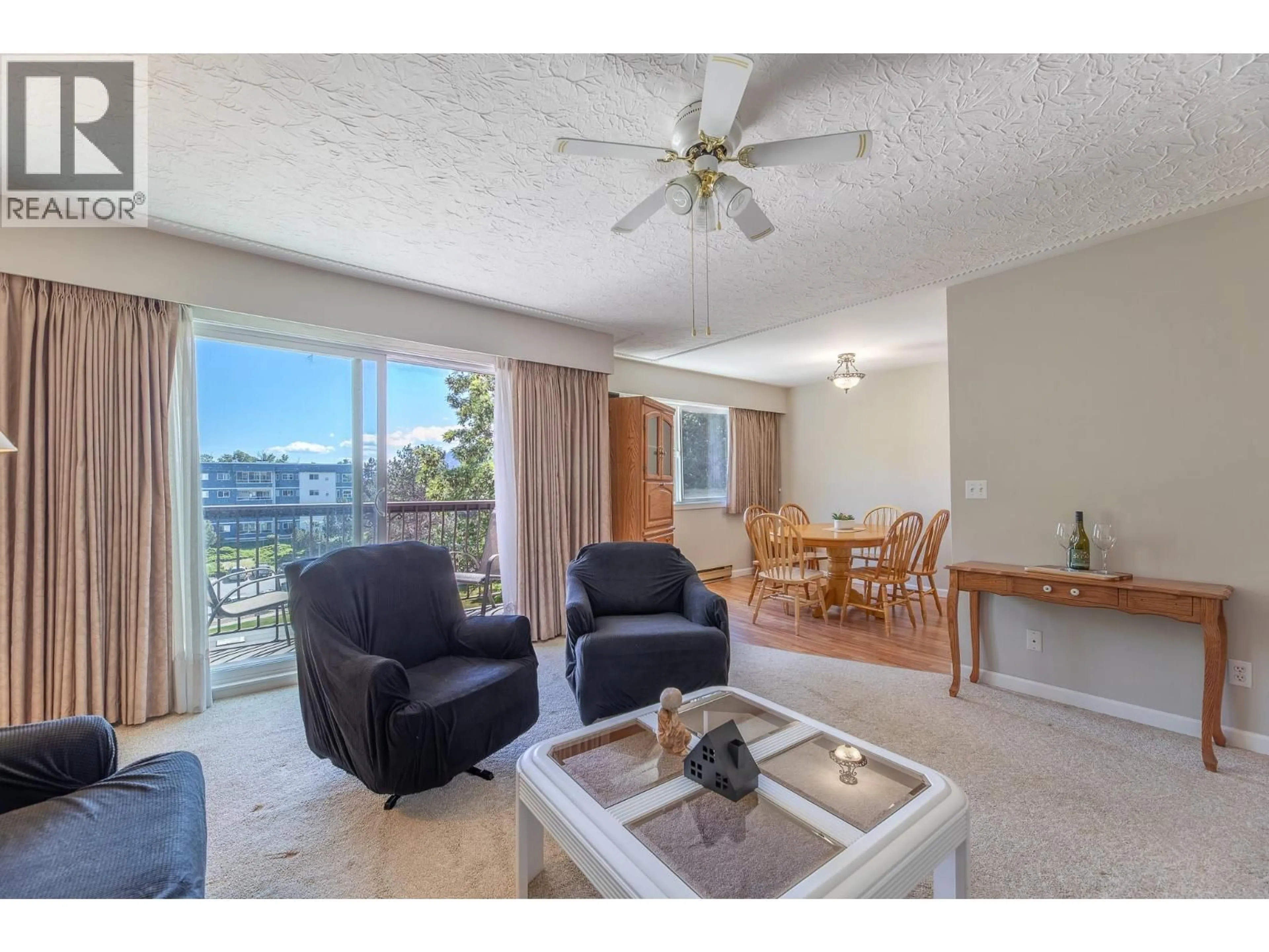 Living room with furniture, unknown for 203 - 22 ABBOTT STREET, Penticton British Columbia V2A4J2