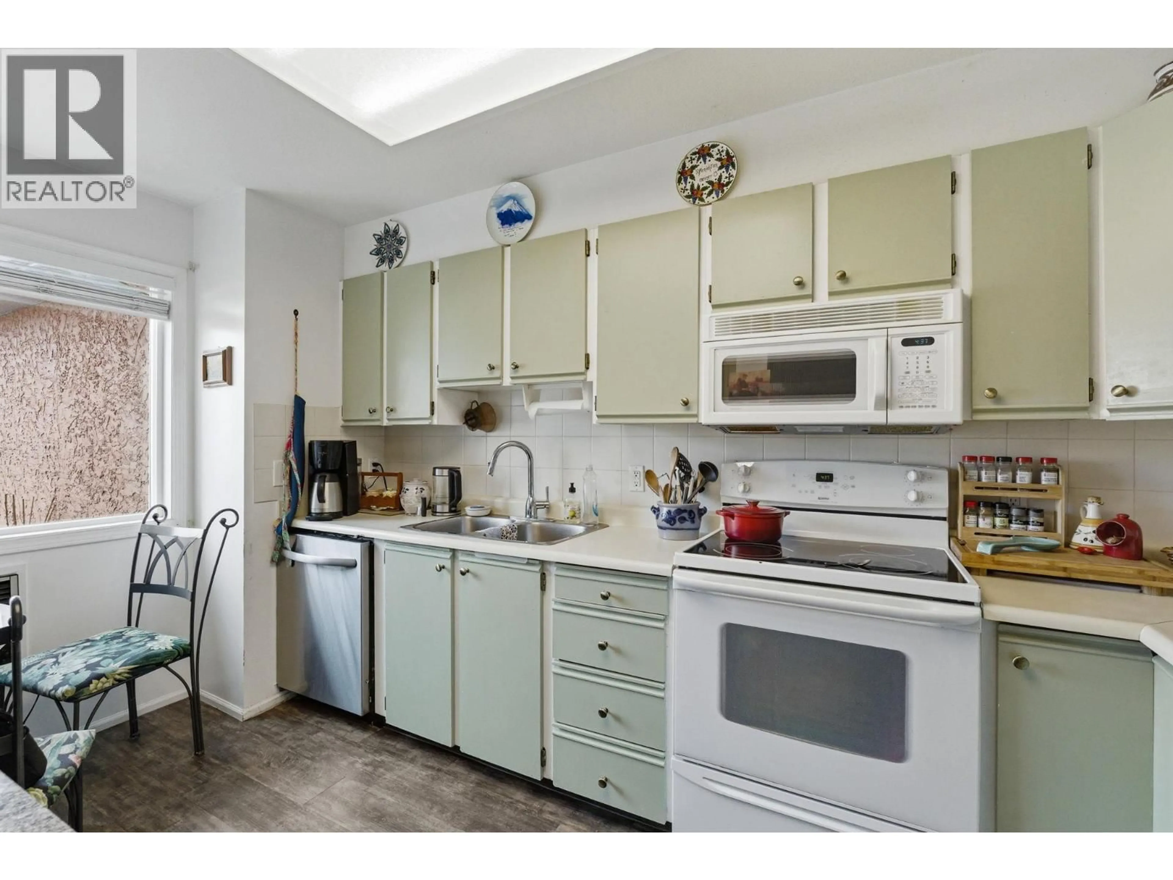Standard kitchen, ceramic/tile floor for 8 - 2433 INGRAM ROAD, West Kelowna British Columbia V4T1L5