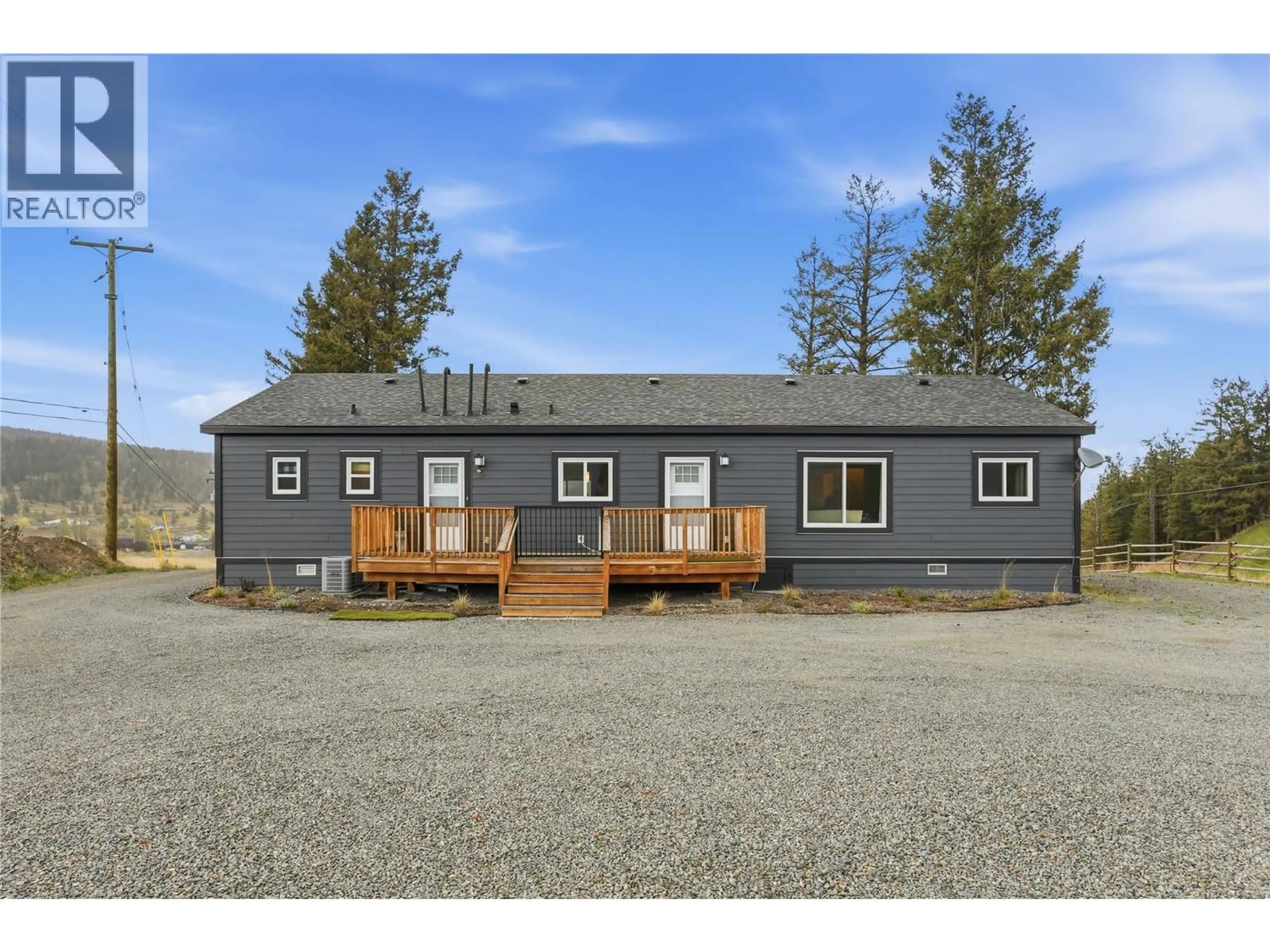 Home with vinyl exterior material, unknown for 1201 CARIBOO AVENUE, Clinton British Columbia V0K1K0