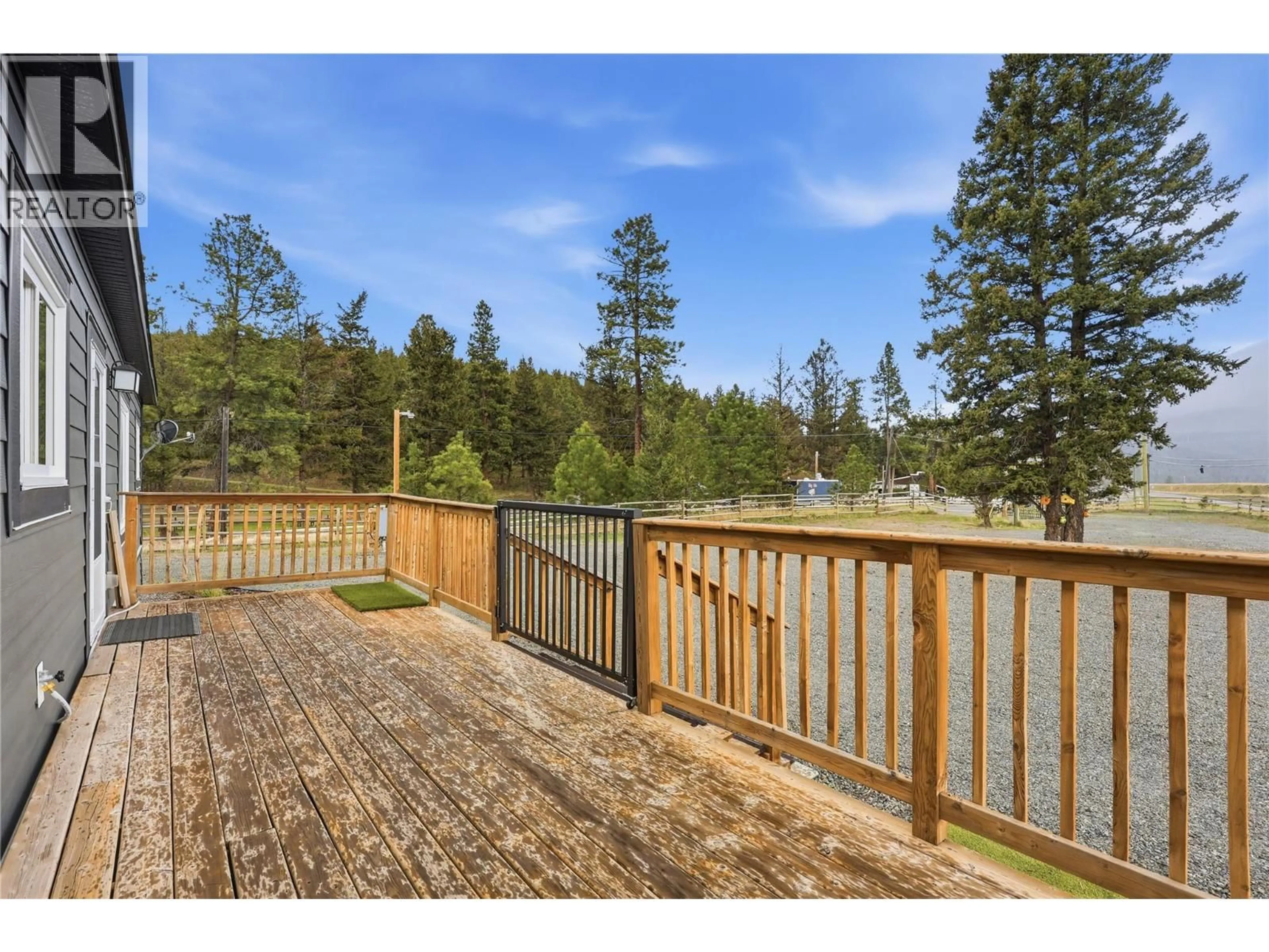 Patio, water/lake/river/ocean view for 1201 CARIBOO AVENUE, Clinton British Columbia V0K1K0