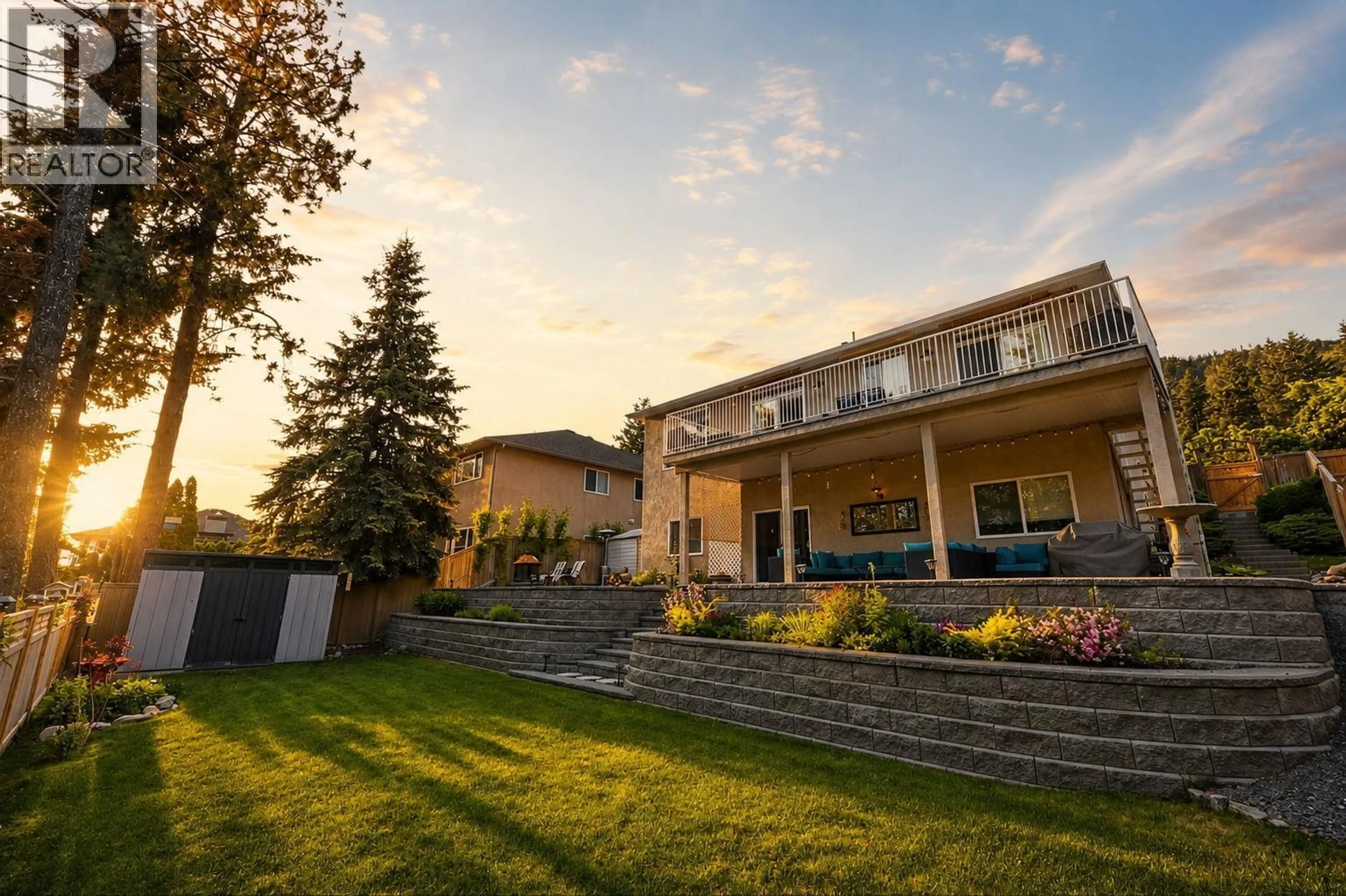 Patio, mountain view for 2166 SHANNON WOODS WAY, West Kelowna British Columbia V4T2R4