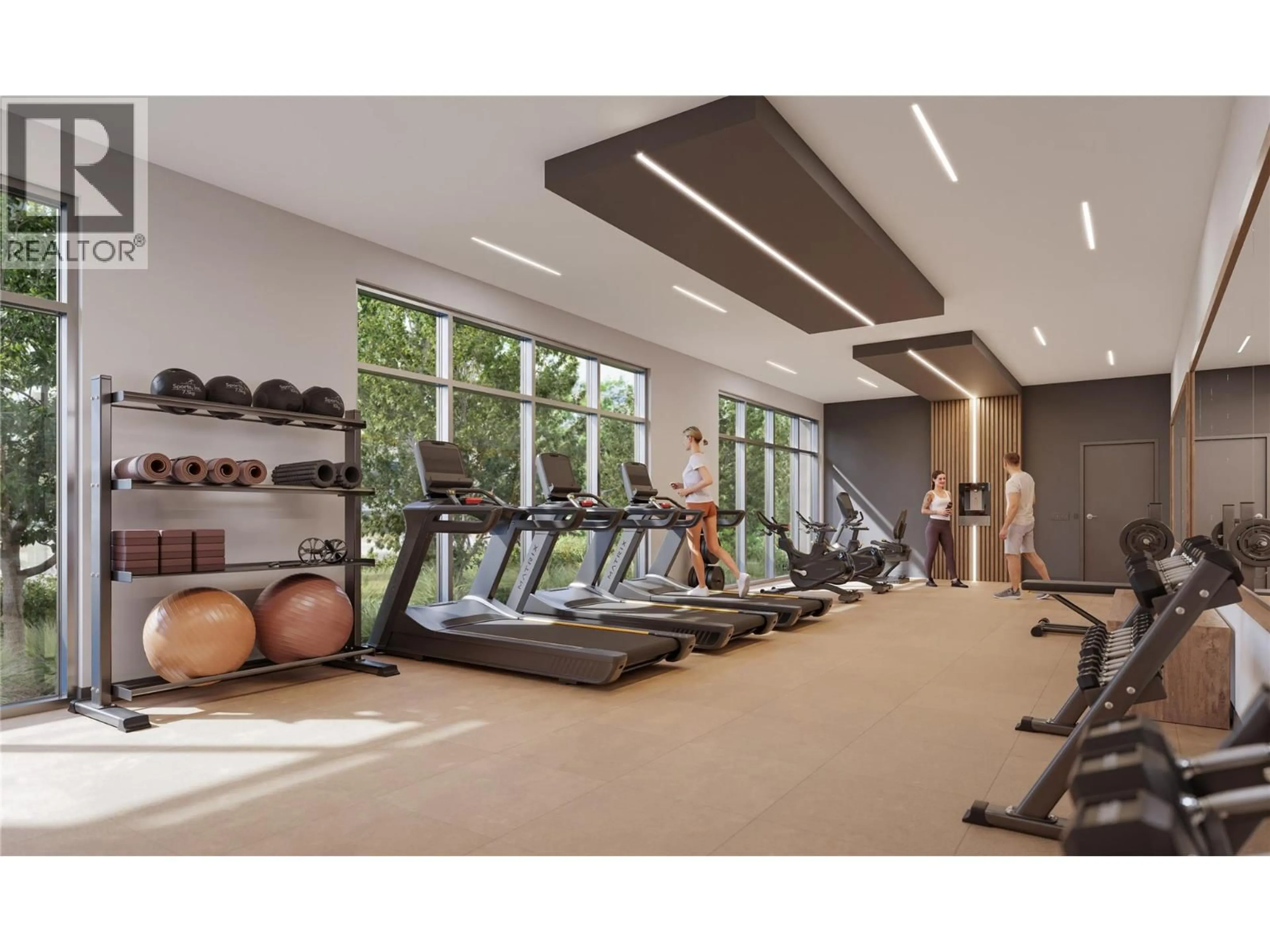 Gym or fitness room for 205 - 1281 PRIDHAM AVENUE, Kelowna British Columbia V1Y6B3