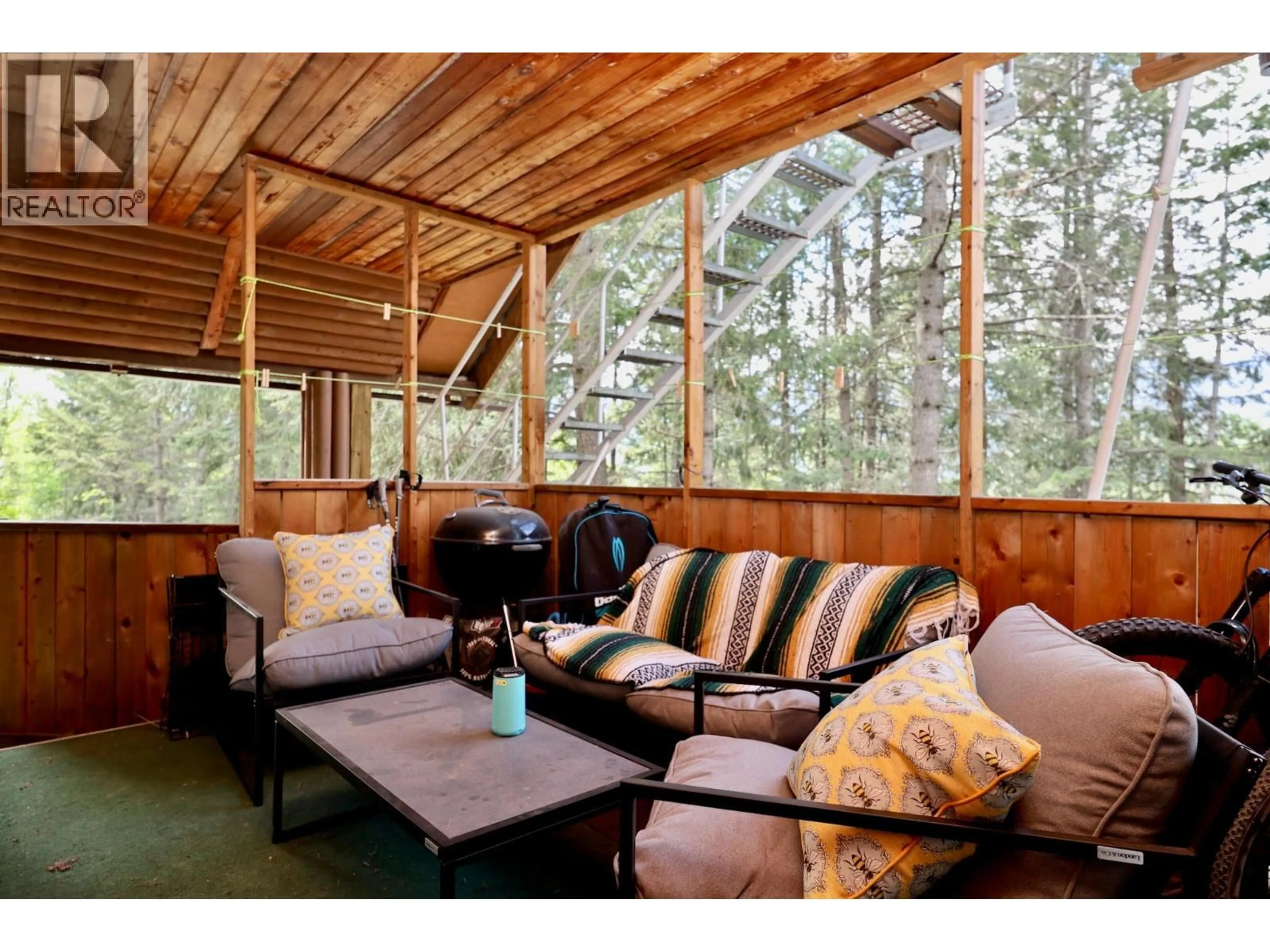 Patio, forest/trees view for 1, 2, 3, - 486 CHAMPAGNE ROAD, Golden British Columbia V0A1H2