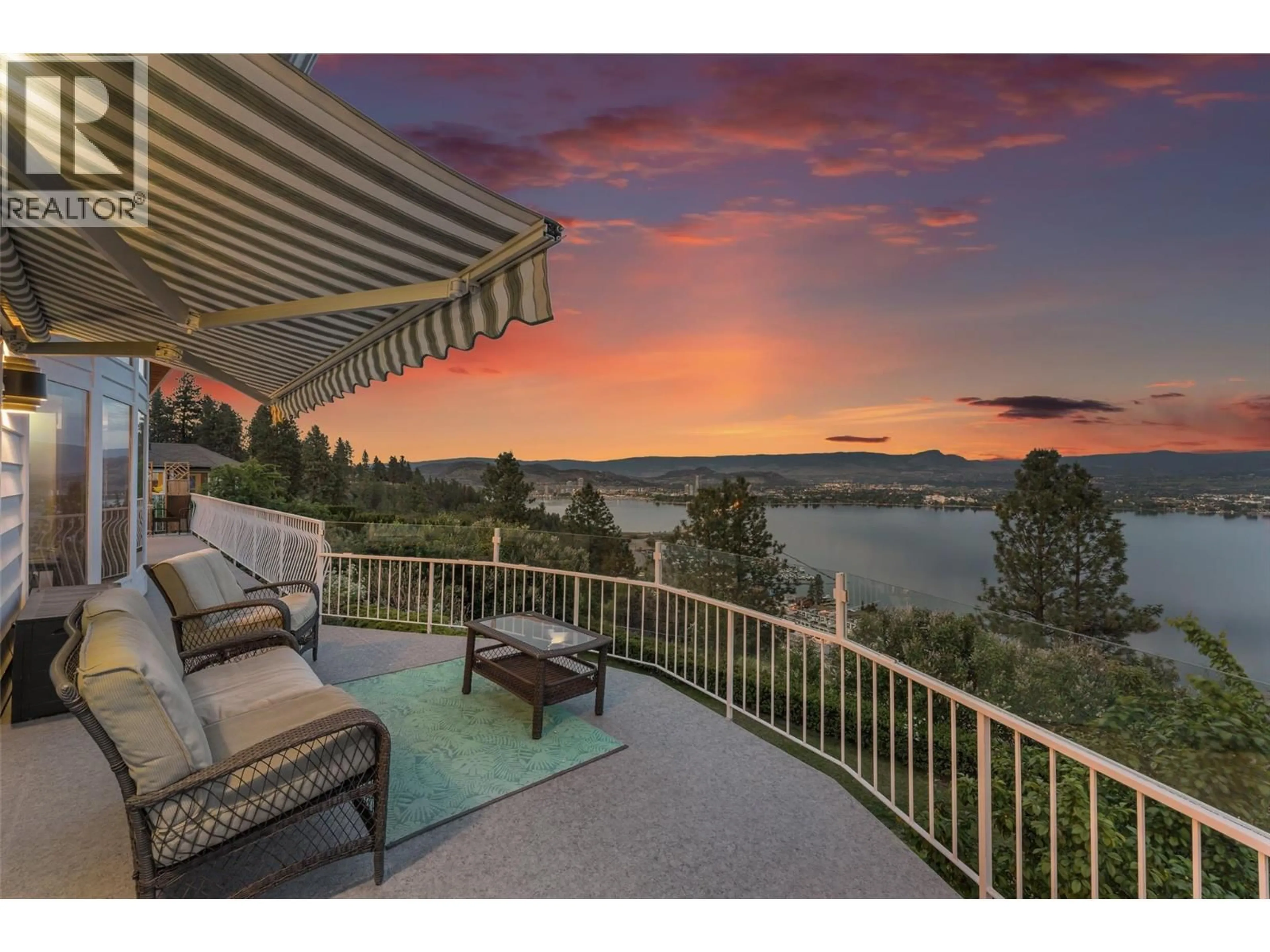 Patio, water/lake/river/ocean view for 2157 ALEXANDER PLACE, Kelowna British Columbia V1Z2X5
