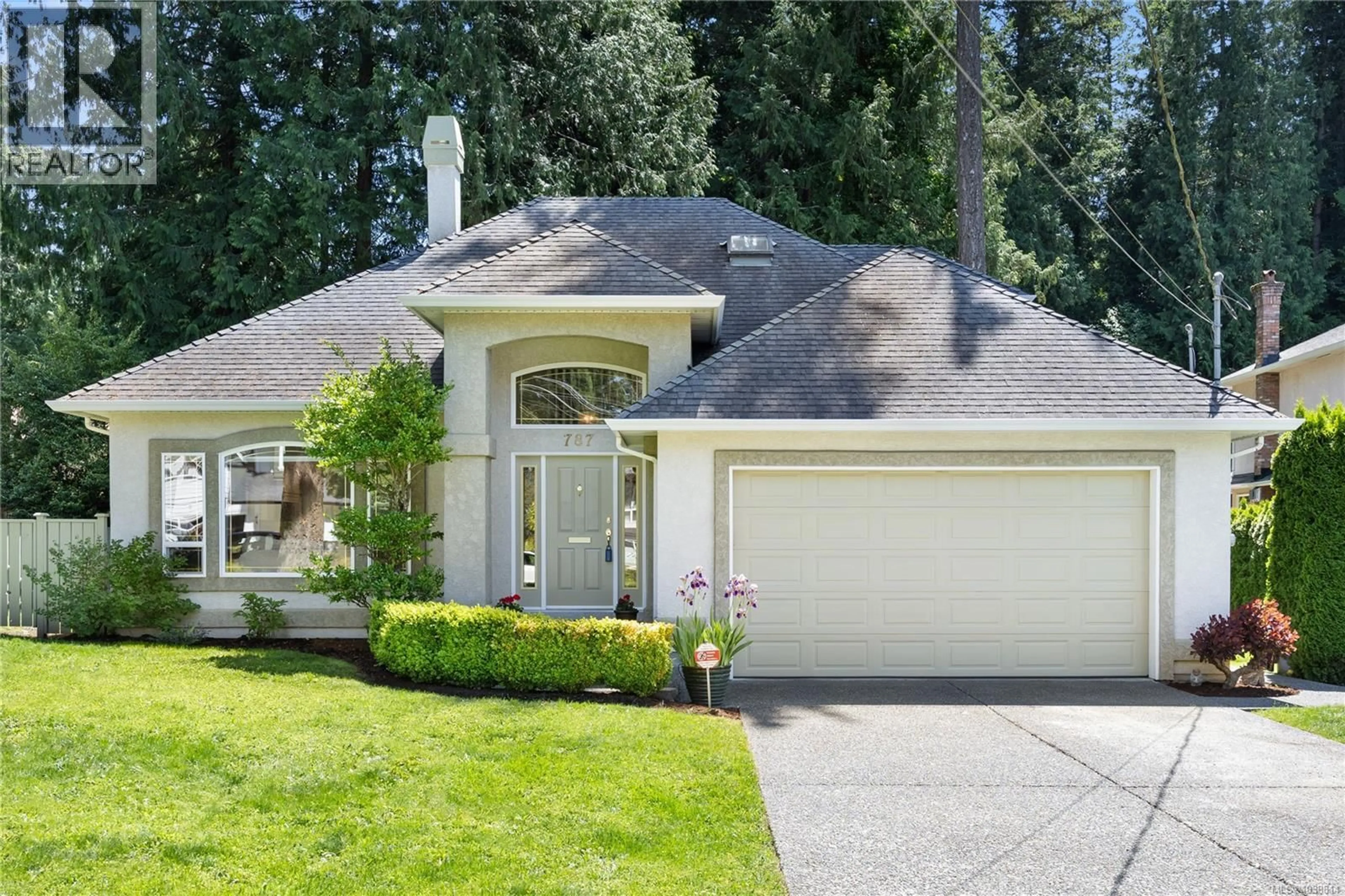 Home with vinyl exterior material, street for 787 WALEMA AVENUE, Saanich British Columbia V8Y3B1