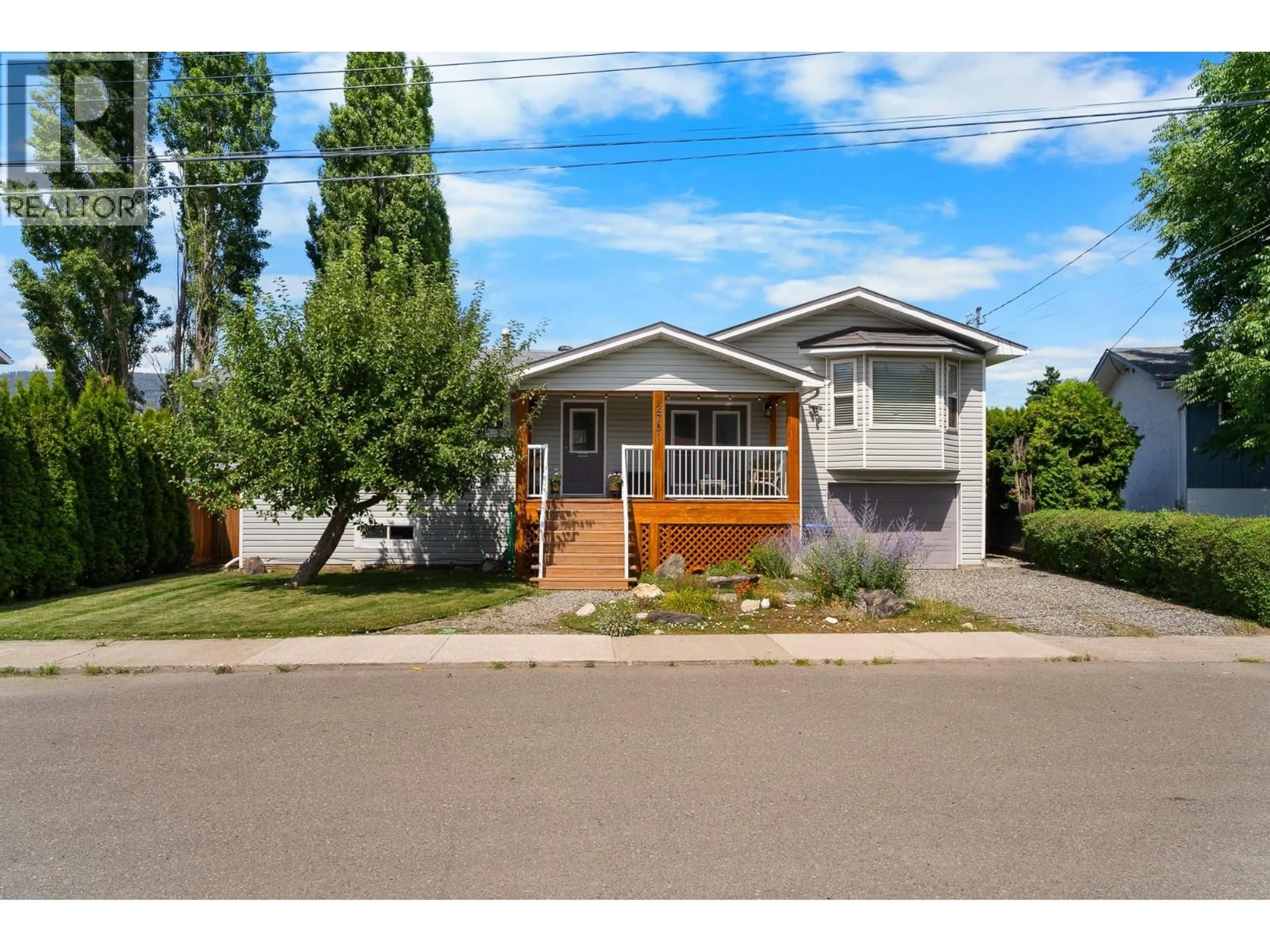 Home with vinyl exterior material, street for 2701 LANGSTAFF PLACE, Merritt British Columbia V1K1E8
