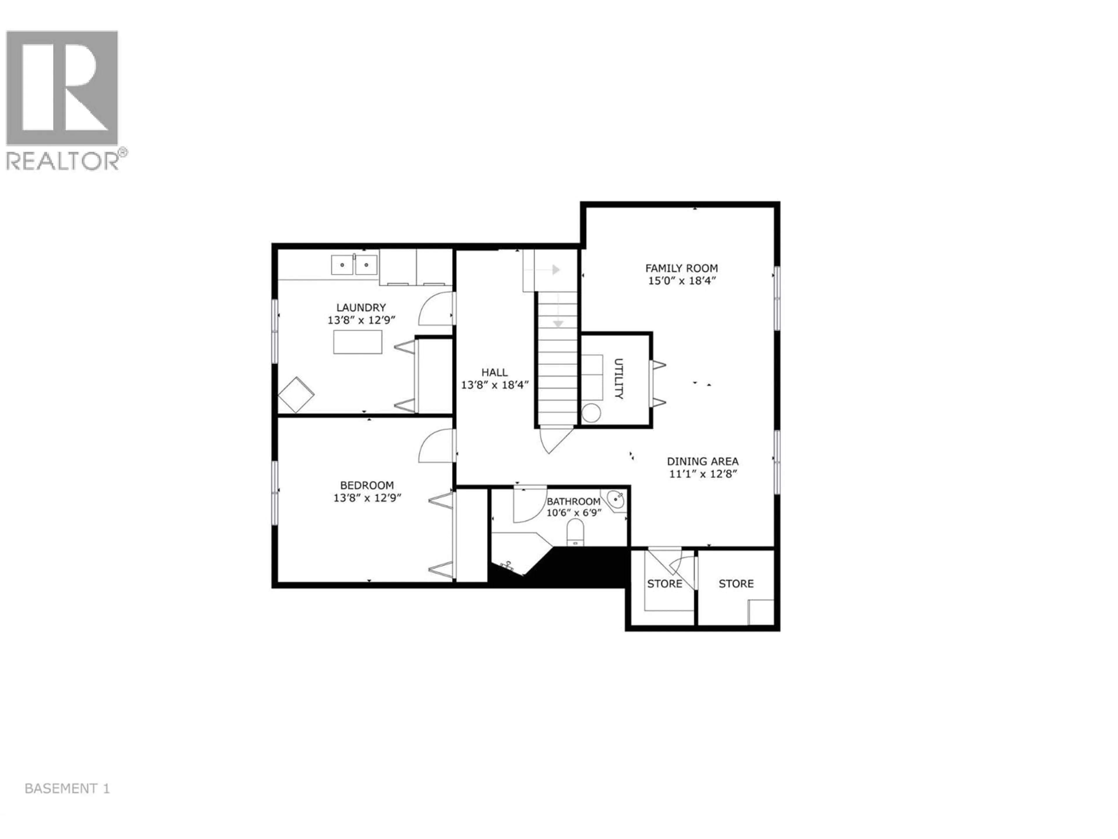 Floor plan for 9 - 4450 POSTILL DRIVE, Kelowna British Columbia V1X7T9