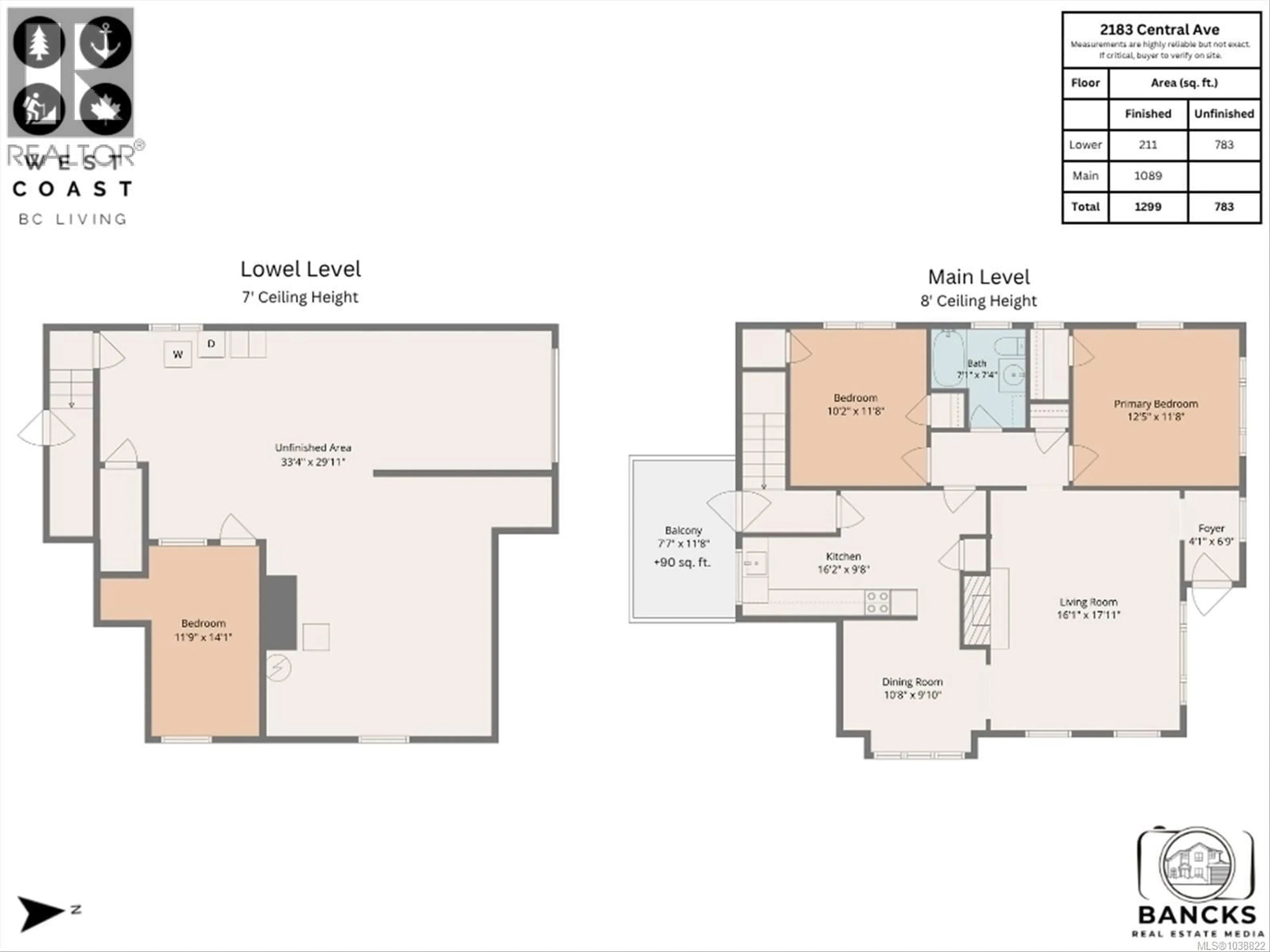 Floor plan for 2183 CENTRAL AVENUE, Oak Bay British Columbia V8S2R6