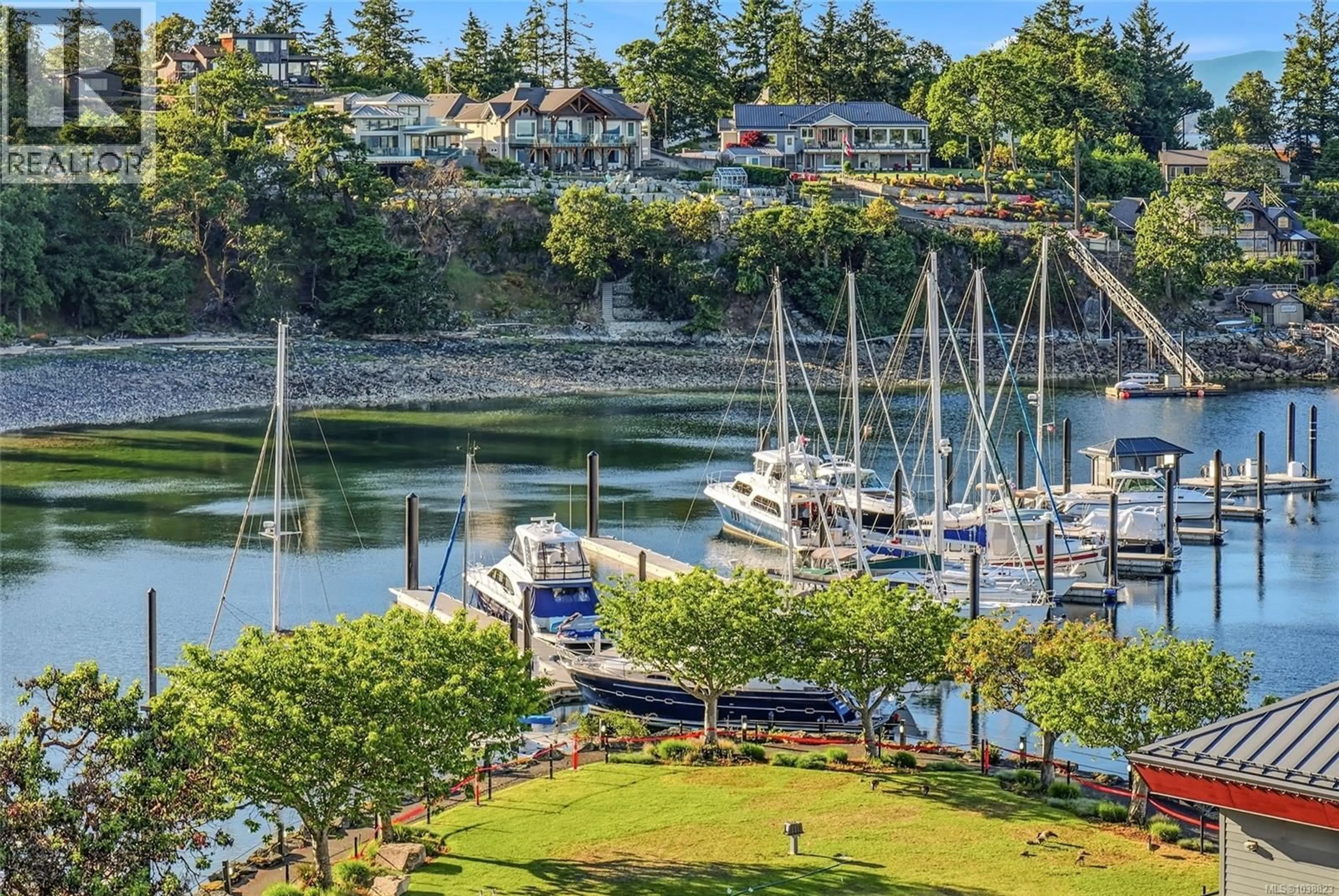 Patio, water/lake/river/ocean view for 502 - 3529 DOLPHIN DRIVE, Nanoose Bay British Columbia V9P9J7