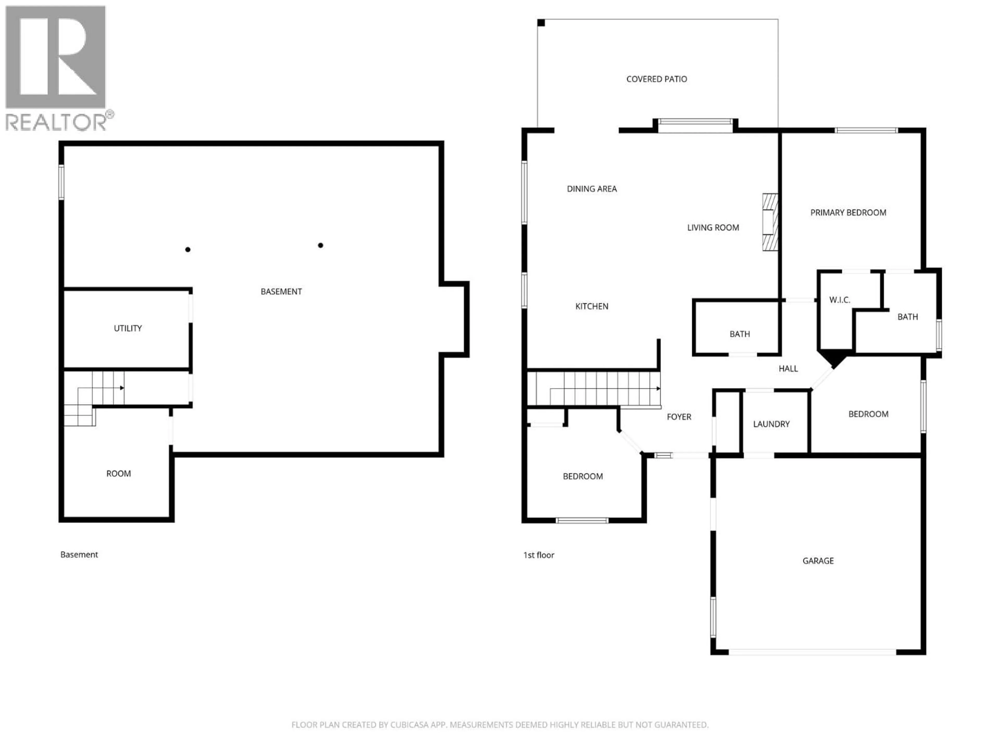 Floor plan for 1105 11 AVENUE, Vernon British Columbia V1H1Z1