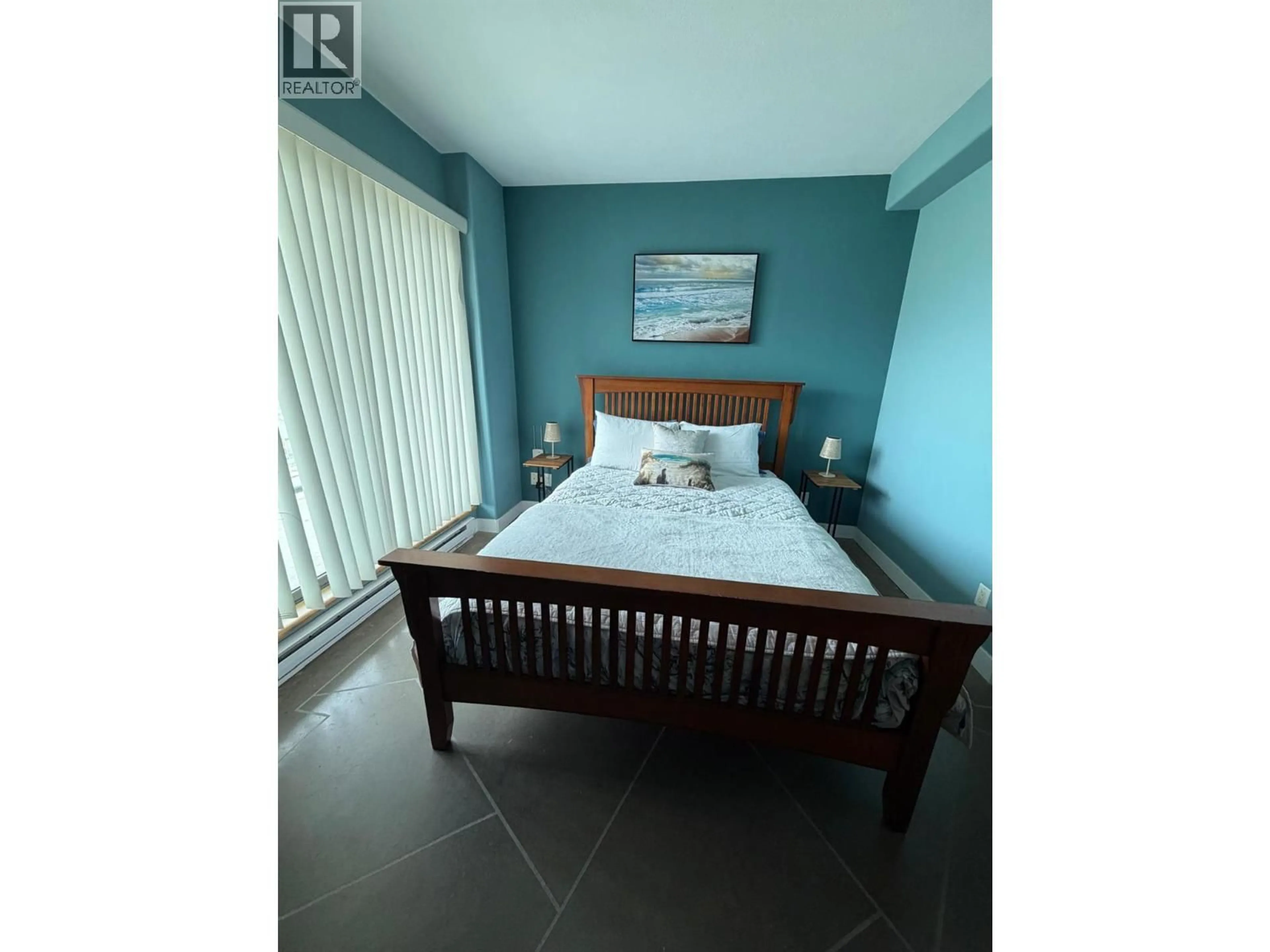 Bedroom with bed, unknown for 906 - 619 VICTORIA STREET, Kamloops British Columbia V2C6W7