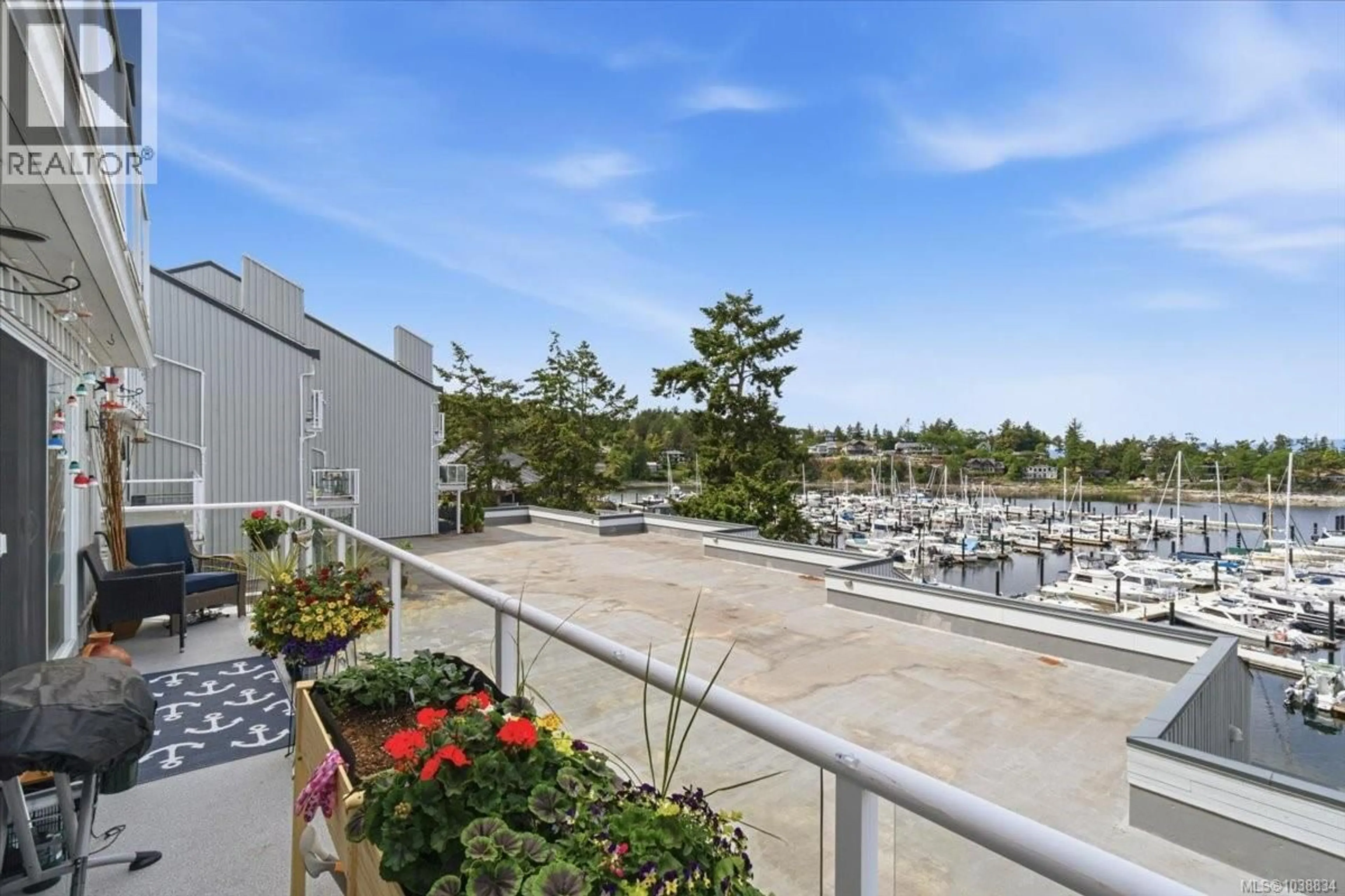 Patio, water/lake/river/ocean view for 405 - 3555 OUTRIGGER ROAD, Nanoose Bay British Columbia V9P9K1