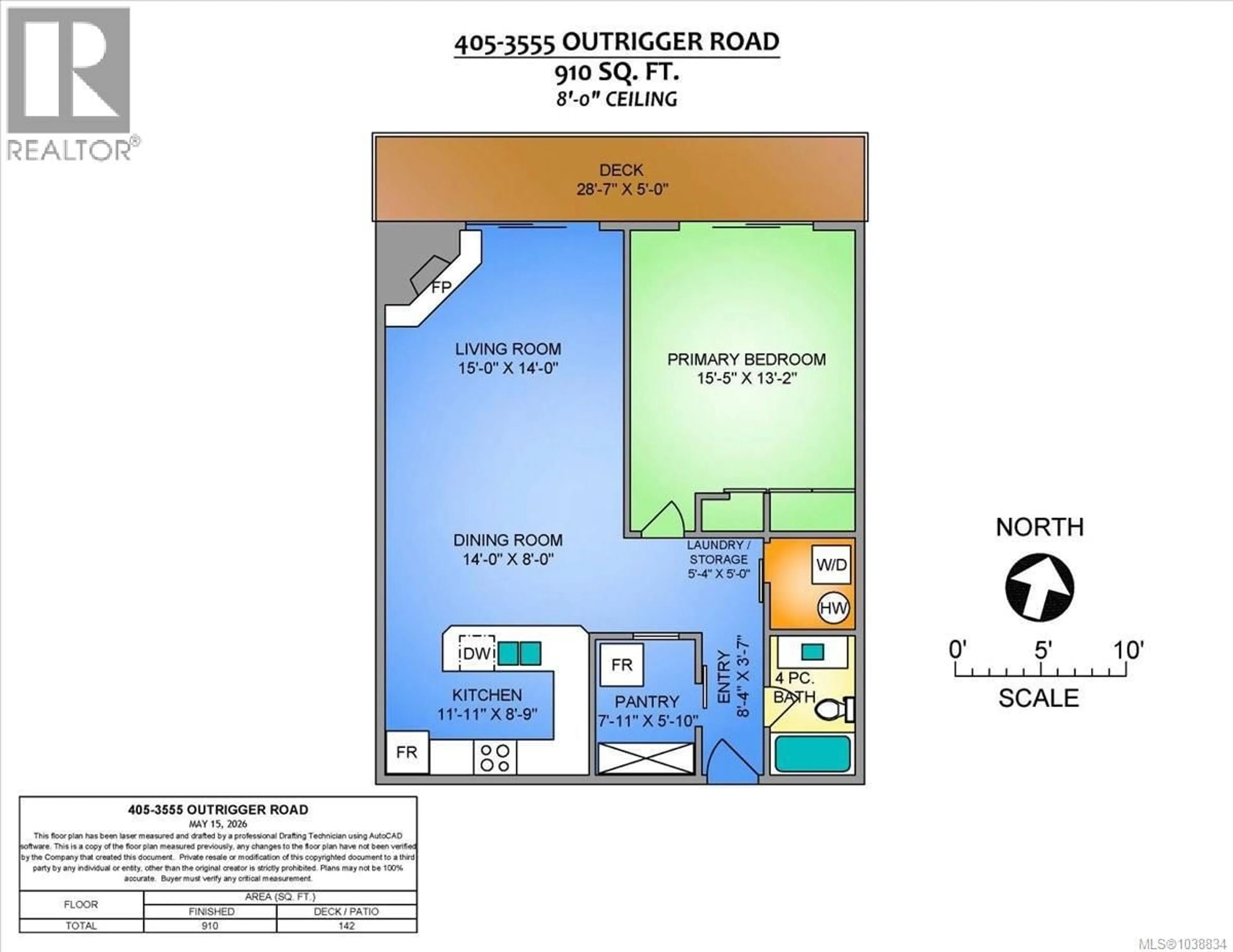 Floor plan for 405 - 3555 OUTRIGGER ROAD, Nanoose Bay British Columbia V9P9K1