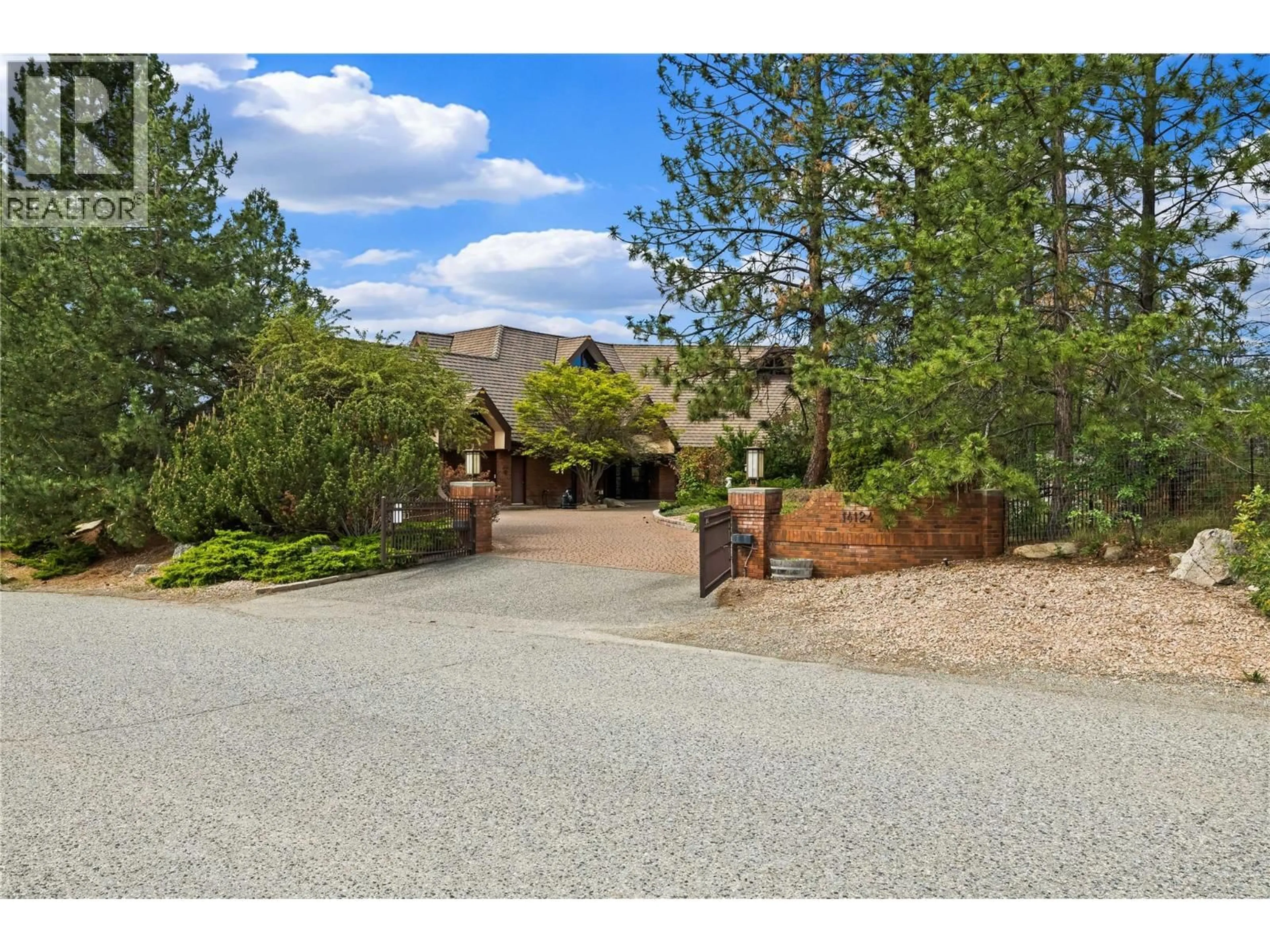 A pic from outside/outdoor area/front of a property/back of a property/a pic from drone, unknown for 14124 MOBERLY ROAD, Lake Country British Columbia V1V1A6