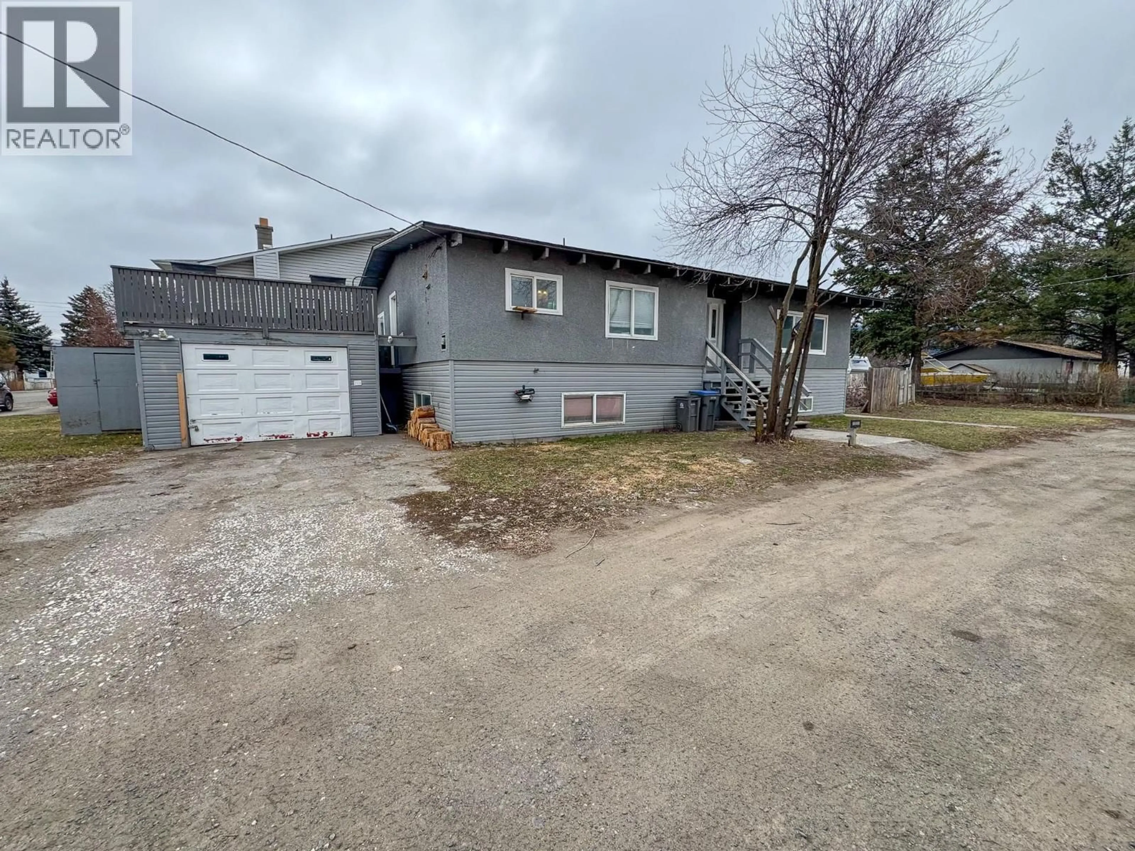 A pic from outside/outdoor area/front of a property/back of a property/a pic from drone, street for 1776 ORME STREET, Merritt British Columbia V1K1B8
