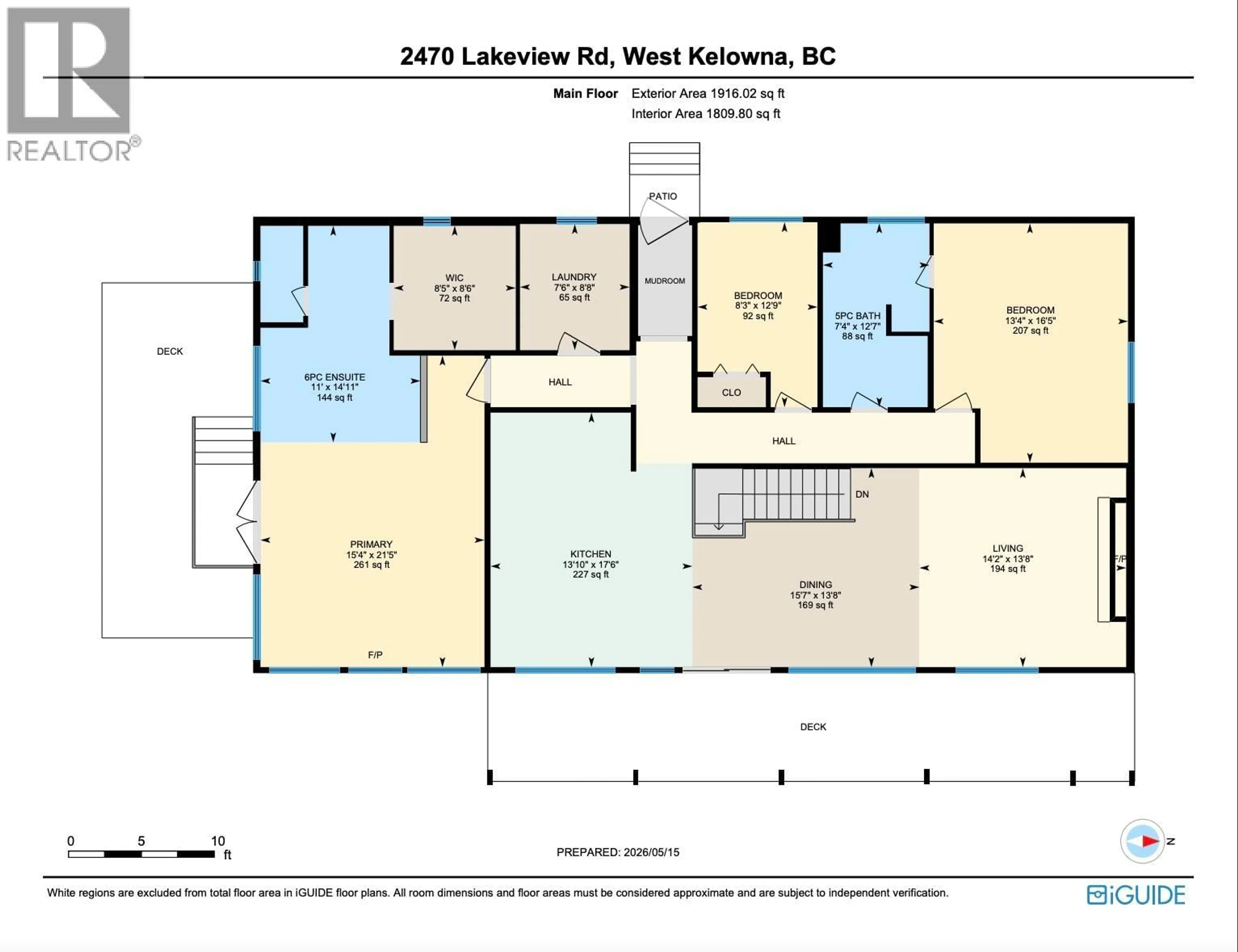Floor plan for 2740 LAKEVIEW ROAD, West Kelowna British Columbia V1Z1Y4