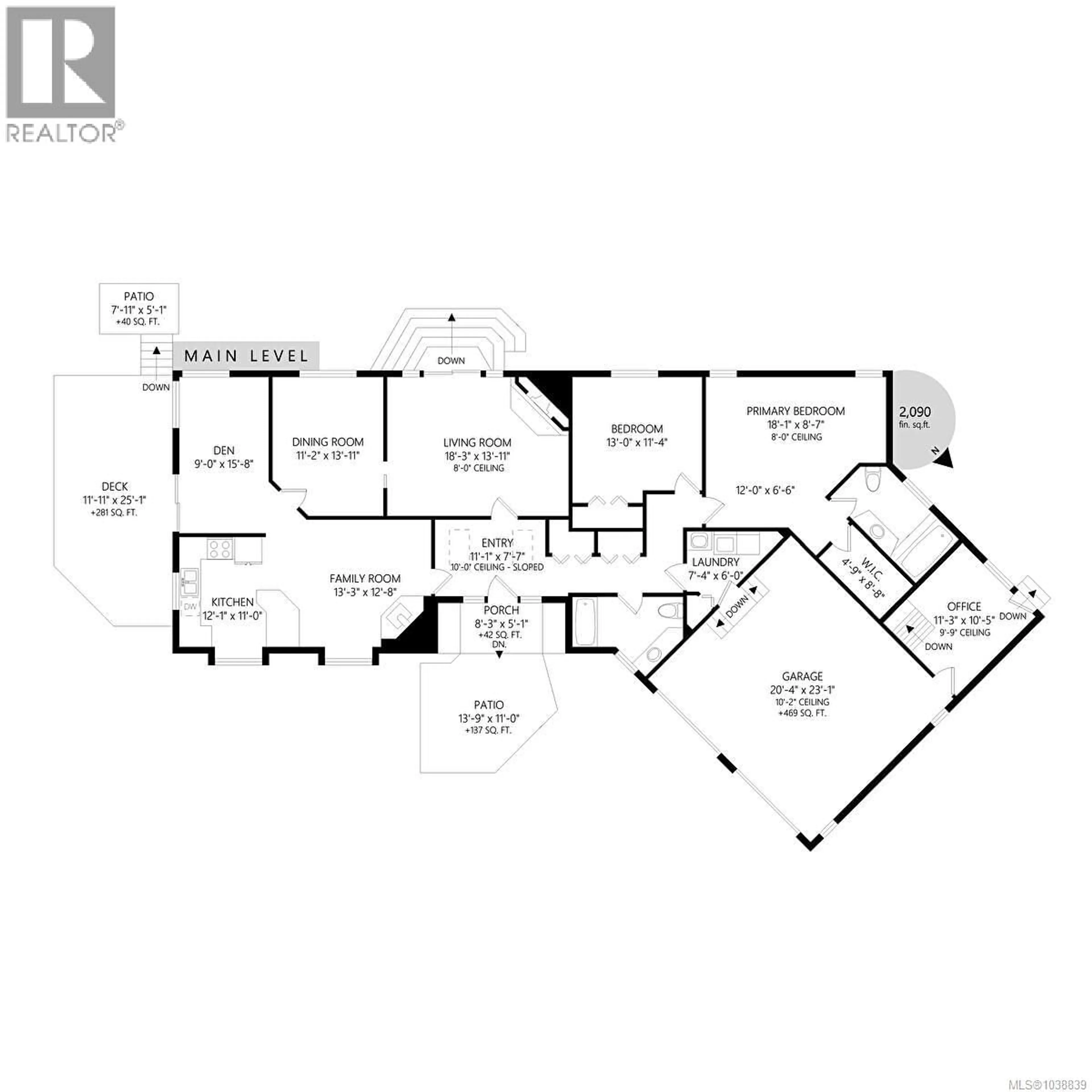 Floor plan for 4770 AMBLEWOOD DRIVE, Saanich British Columbia V8Y2S3