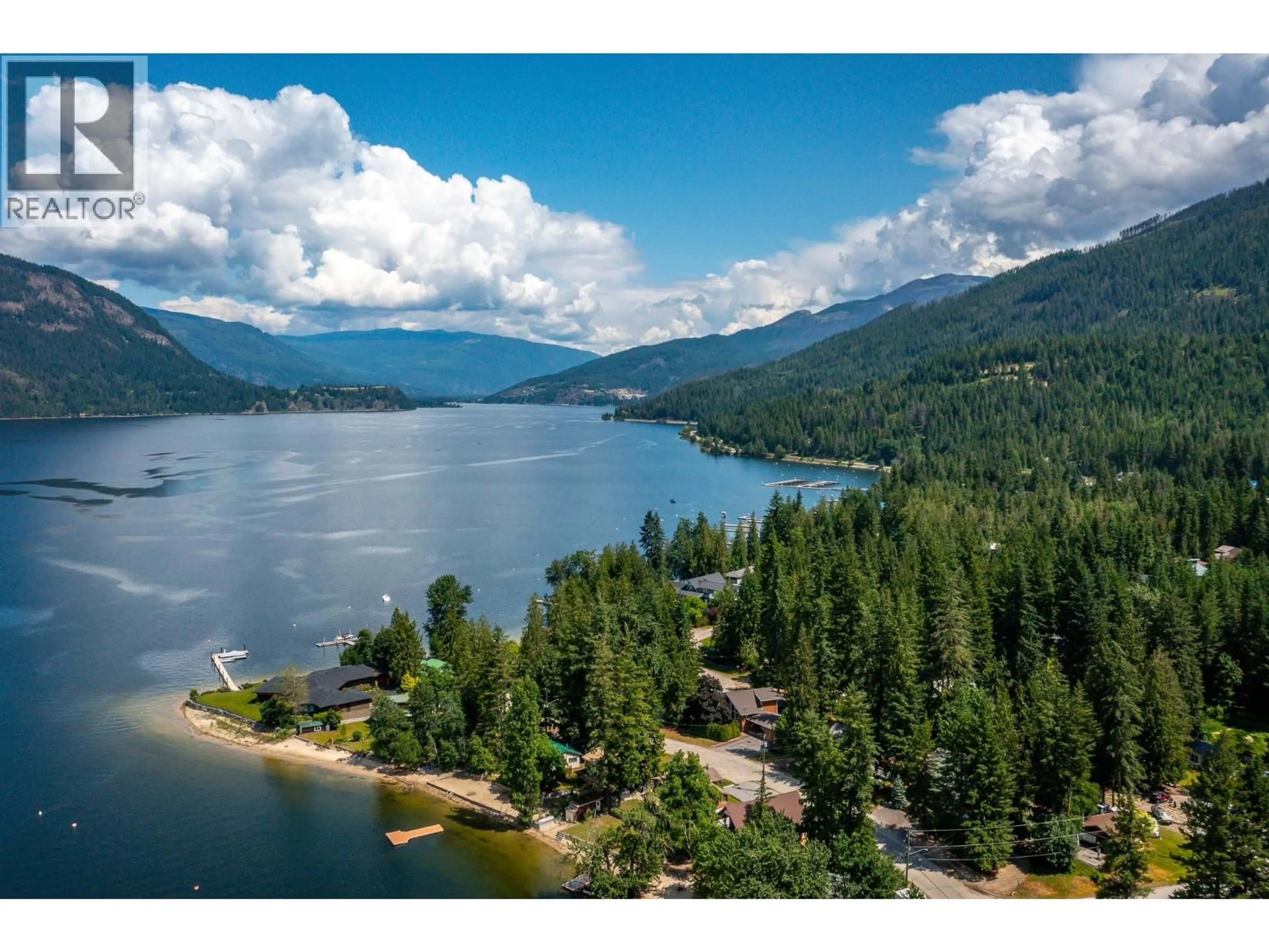 A pic from outside/outdoor area/front of a property/back of a property/a pic from drone, water/lake/river/ocean view for 710 & 714 WESTMINSTER ROAD, Swansea Point British Columbia V0E2K2