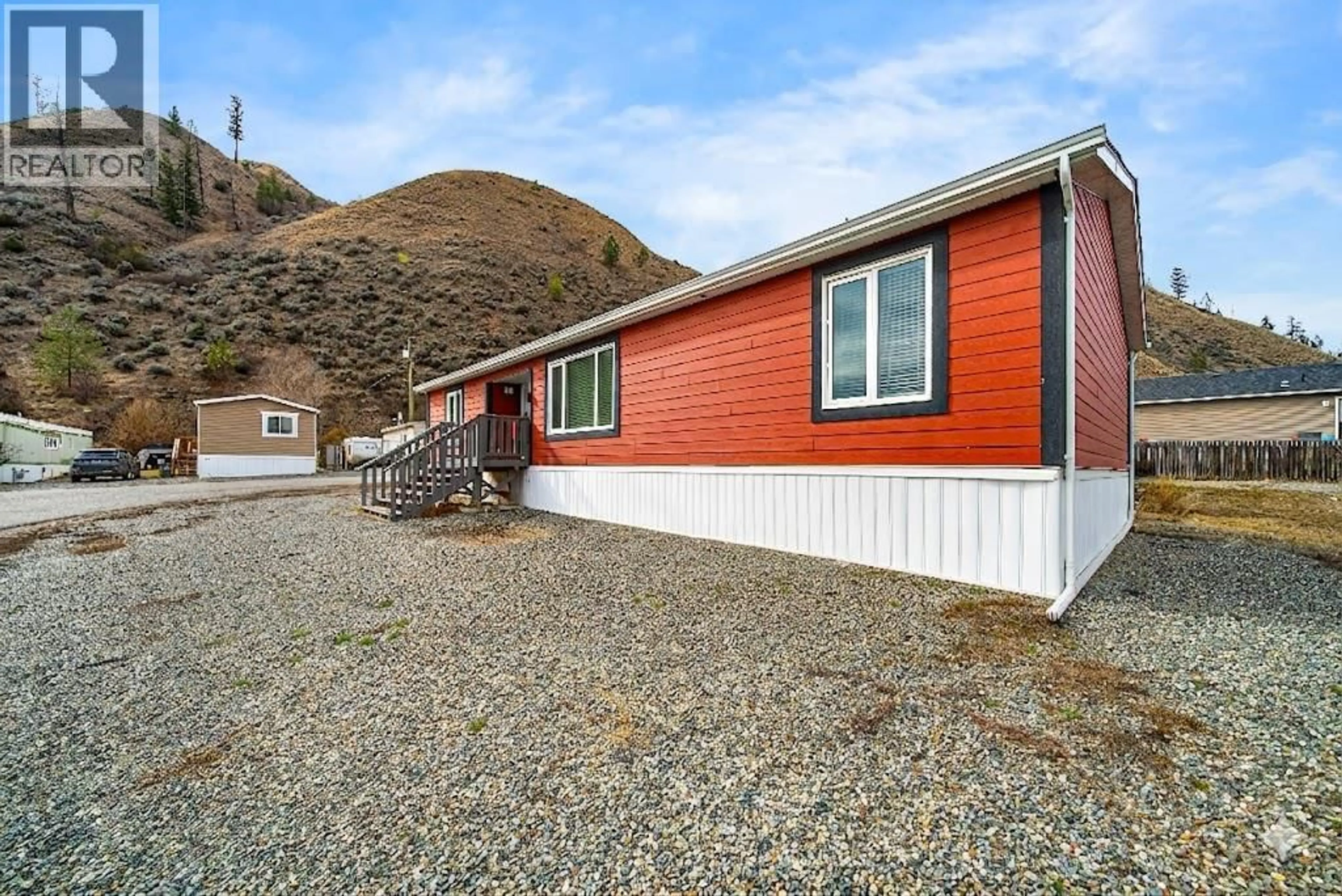 Home with vinyl exterior material, street for B11 - 7155 DALLAS DRIVE, Kamloops British Columbia V2C4T1