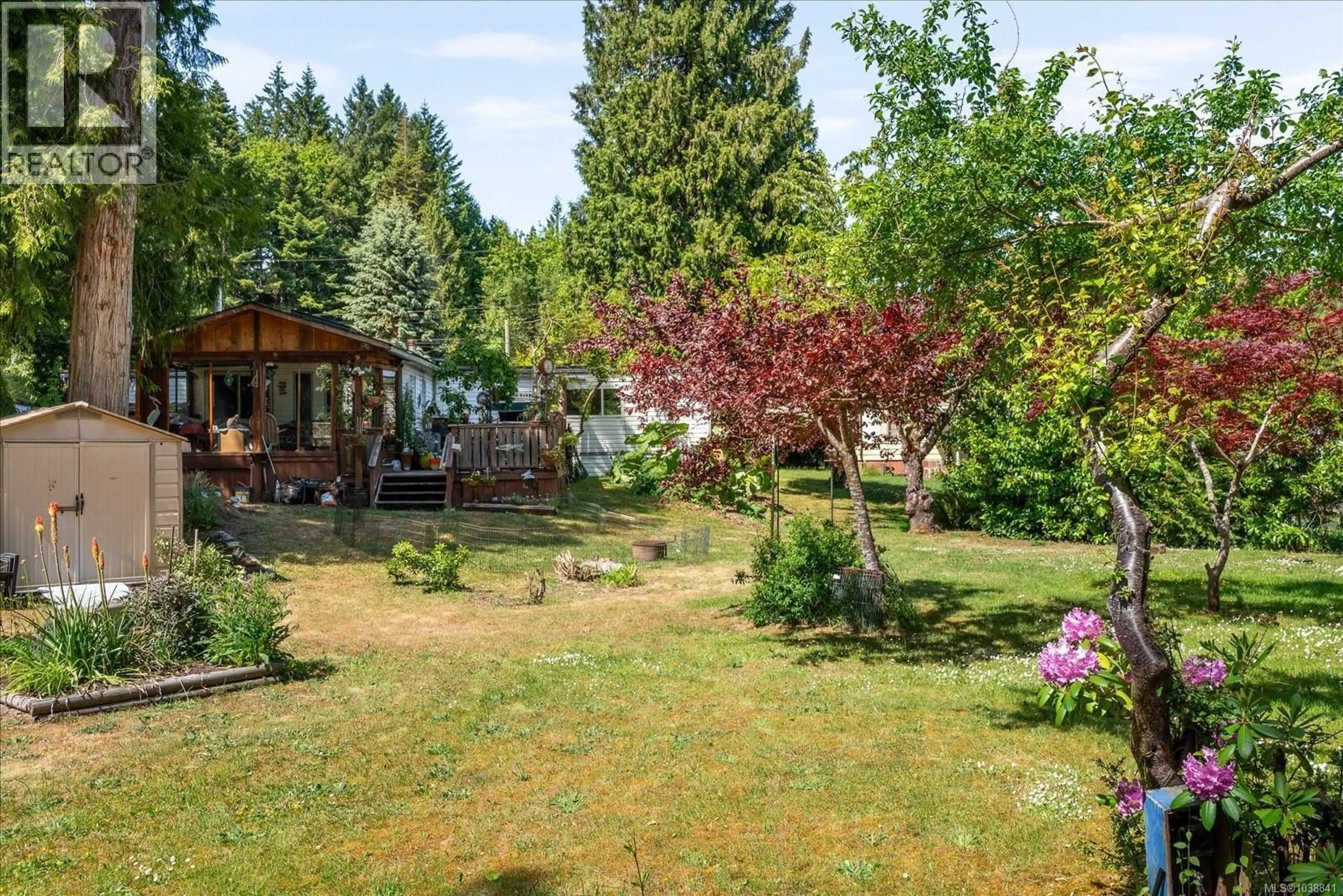 Patio, forest/trees view for 1520 MASON TRAIL, Parksville British Columbia V9P1X9