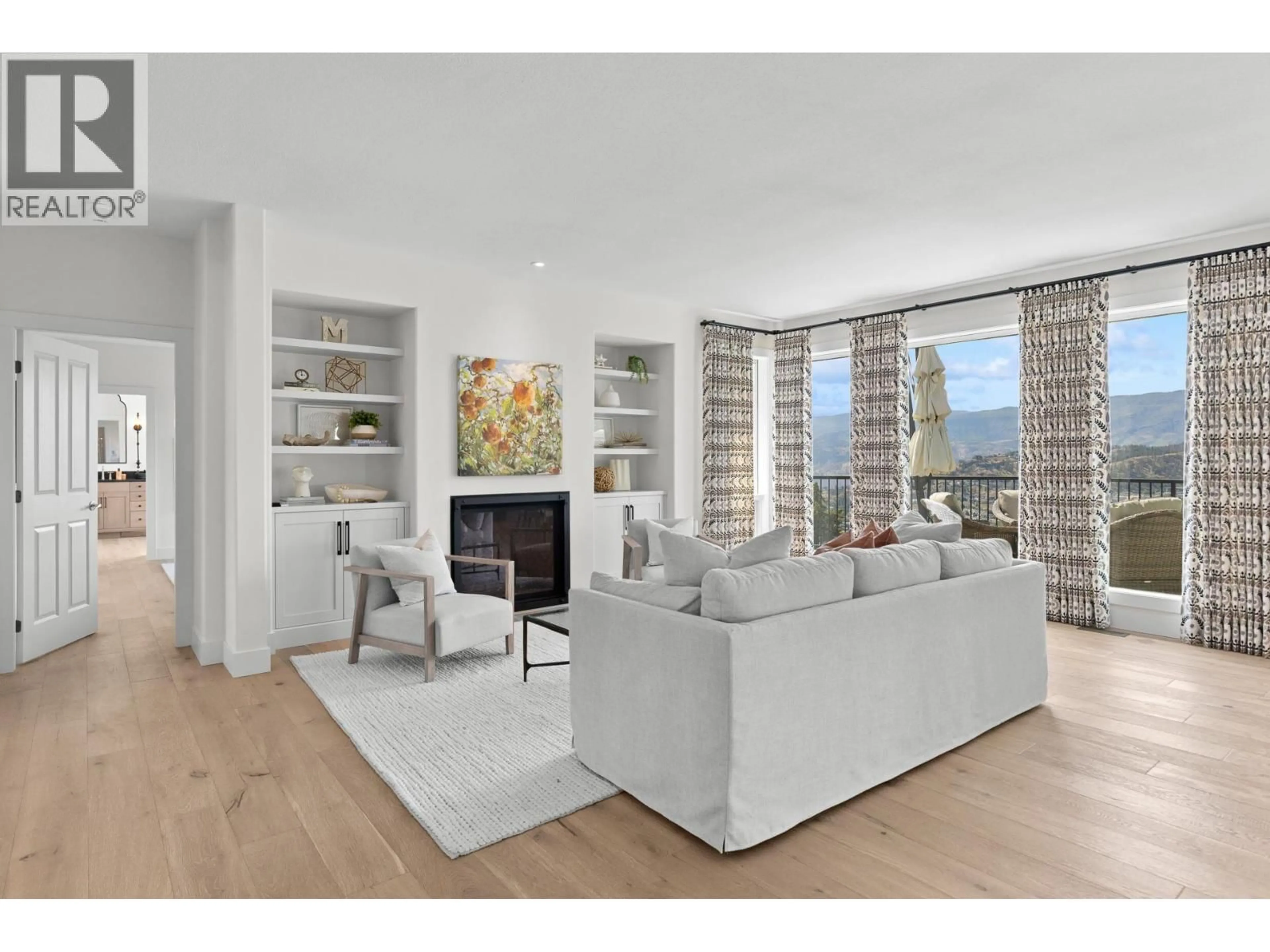 Living room with furniture, unknown for 2150 BRECKENRIDGE COURT, Kelowna British Columbia V1V1W2