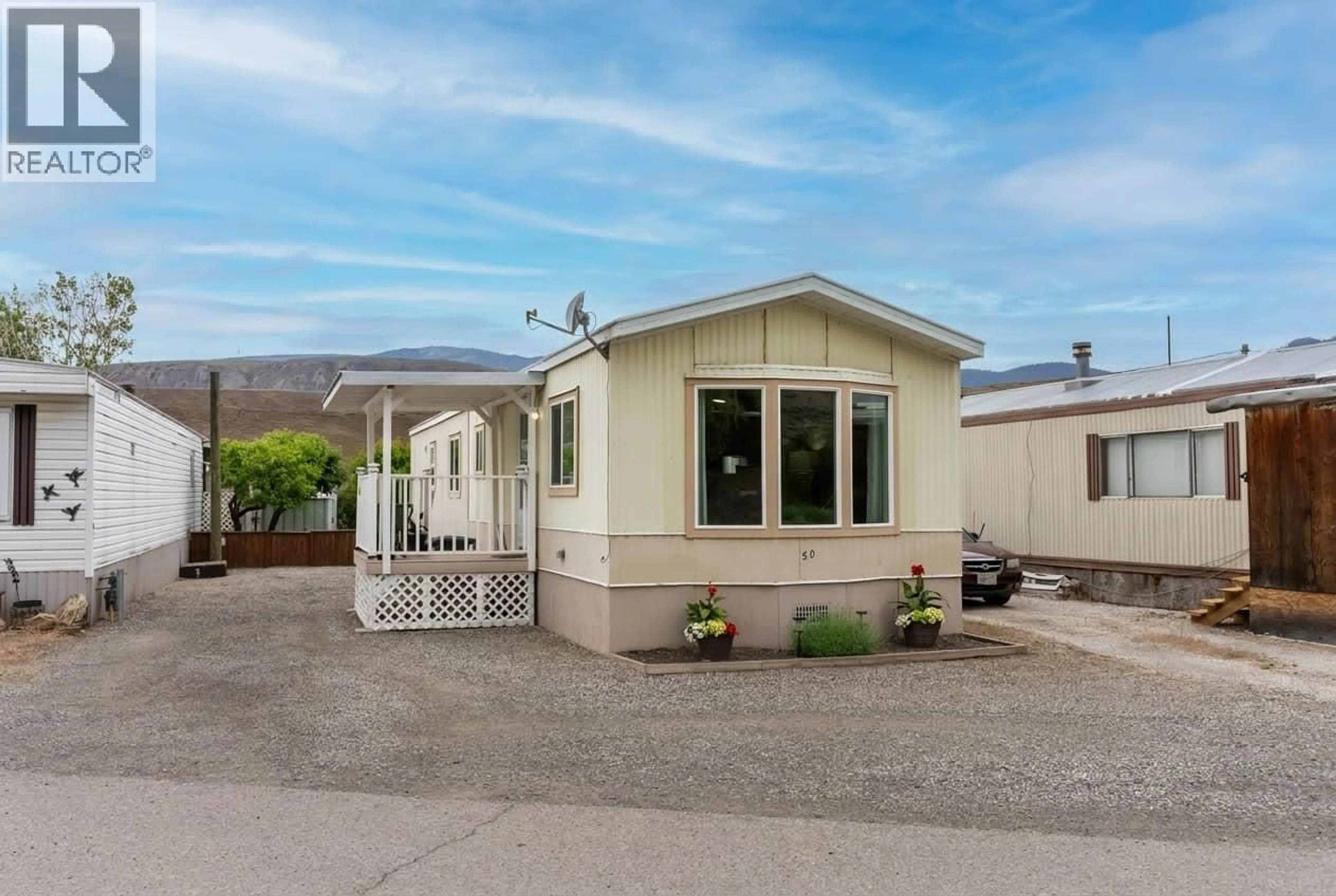 Home with vinyl exterior material, street for 50 - 1000 MESA VISTA COURT, Ashcroft British Columbia V0K1A0