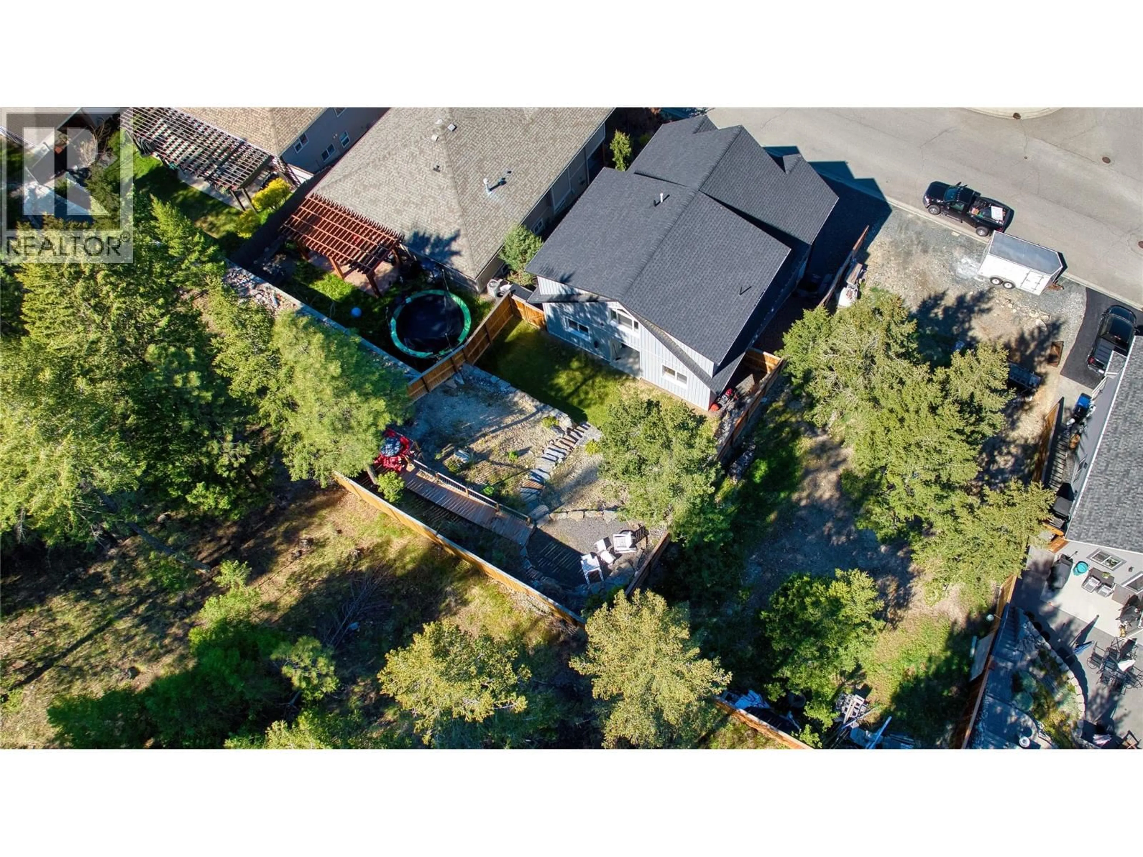 A pic from outside/outdoor area/front of a property/back of a property/a pic from drone, street for 1578 MT FISHER CRESCENT, Cranbrook British Columbia V1C7J6