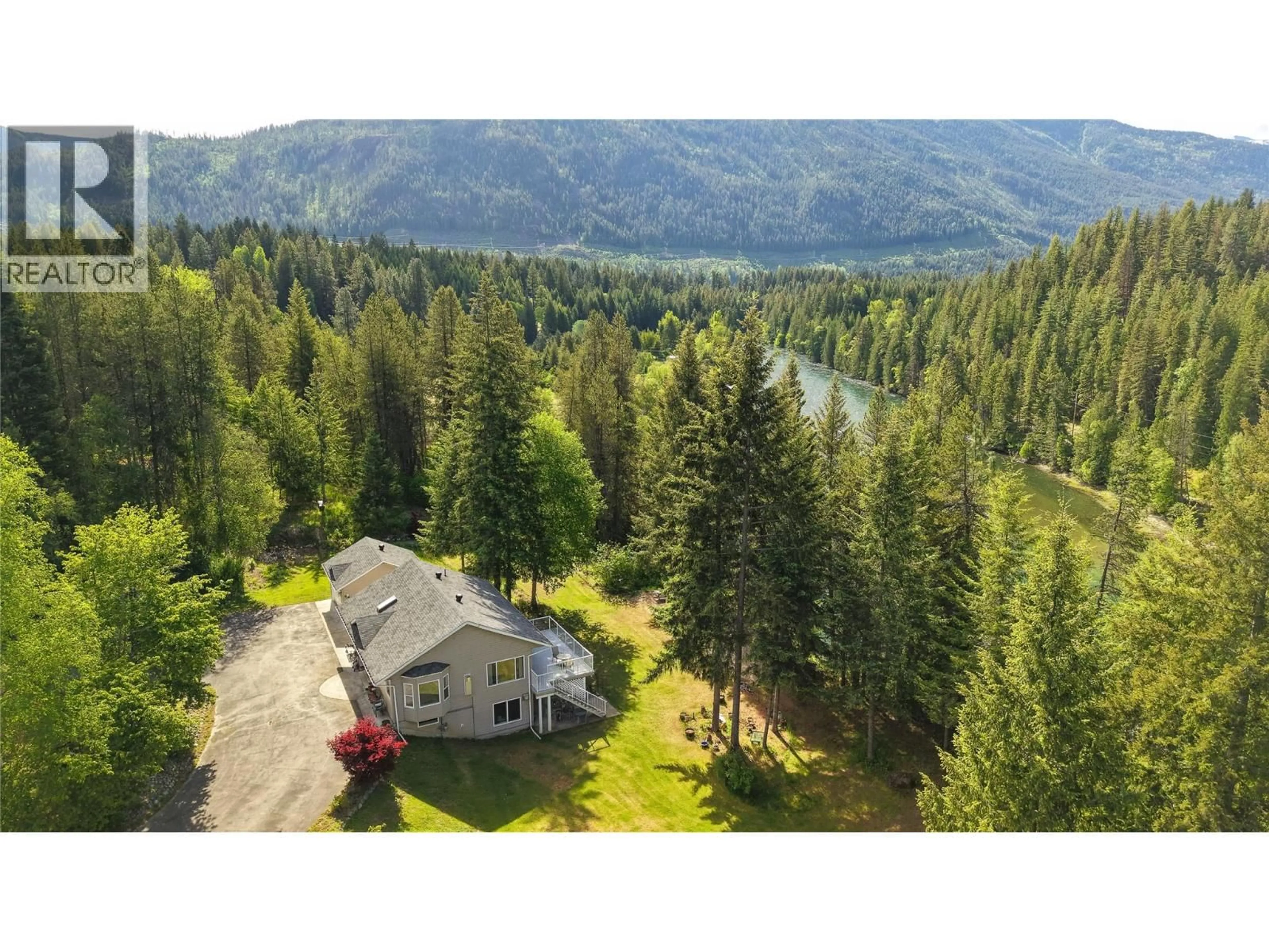 A pic from outside/outdoor area/front of a property/back of a property/a pic from drone, unknown for 2693 OSACHOFF ROAD, South Slocan British Columbia V1N4P4