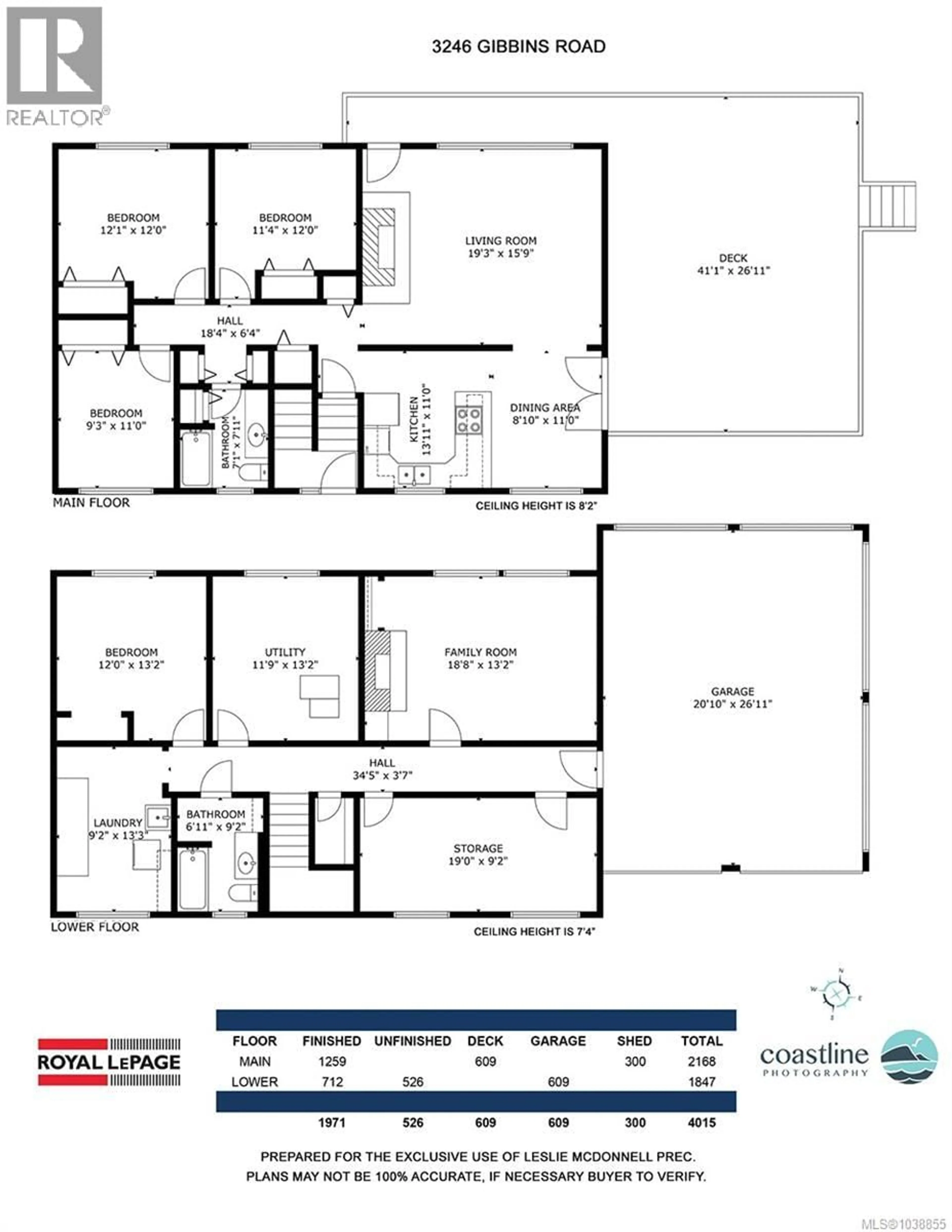 Floor plan for 3246 GIBBINS ROAD, Duncan British Columbia V9L1G8