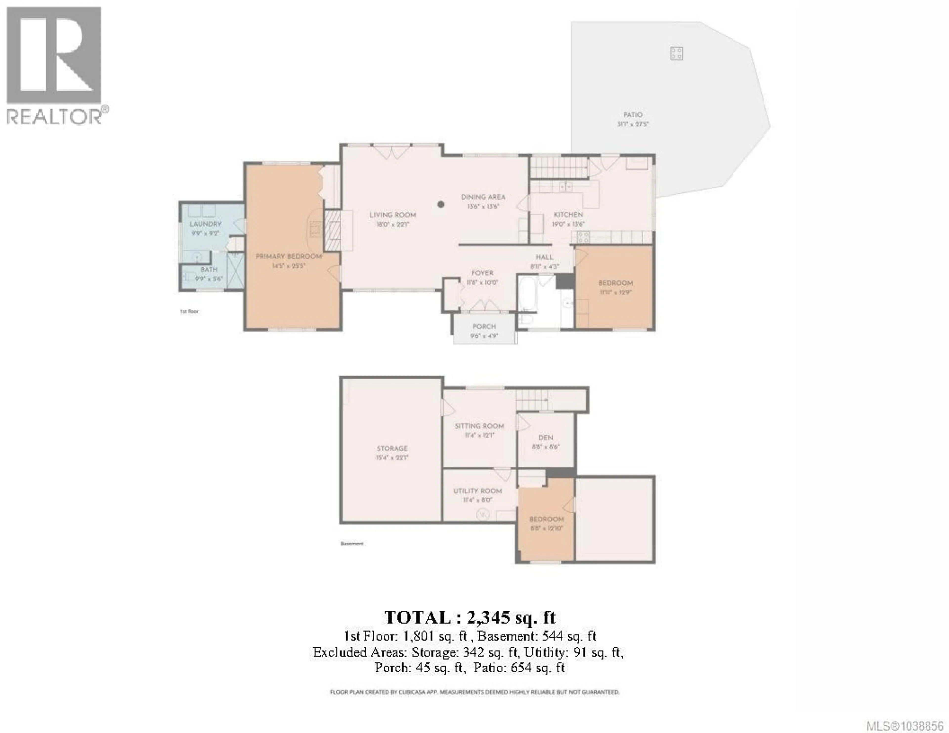 Floor plan for 3604 ROCKCLIFFE DRIVE, Nanaimo British Columbia V9T5S2