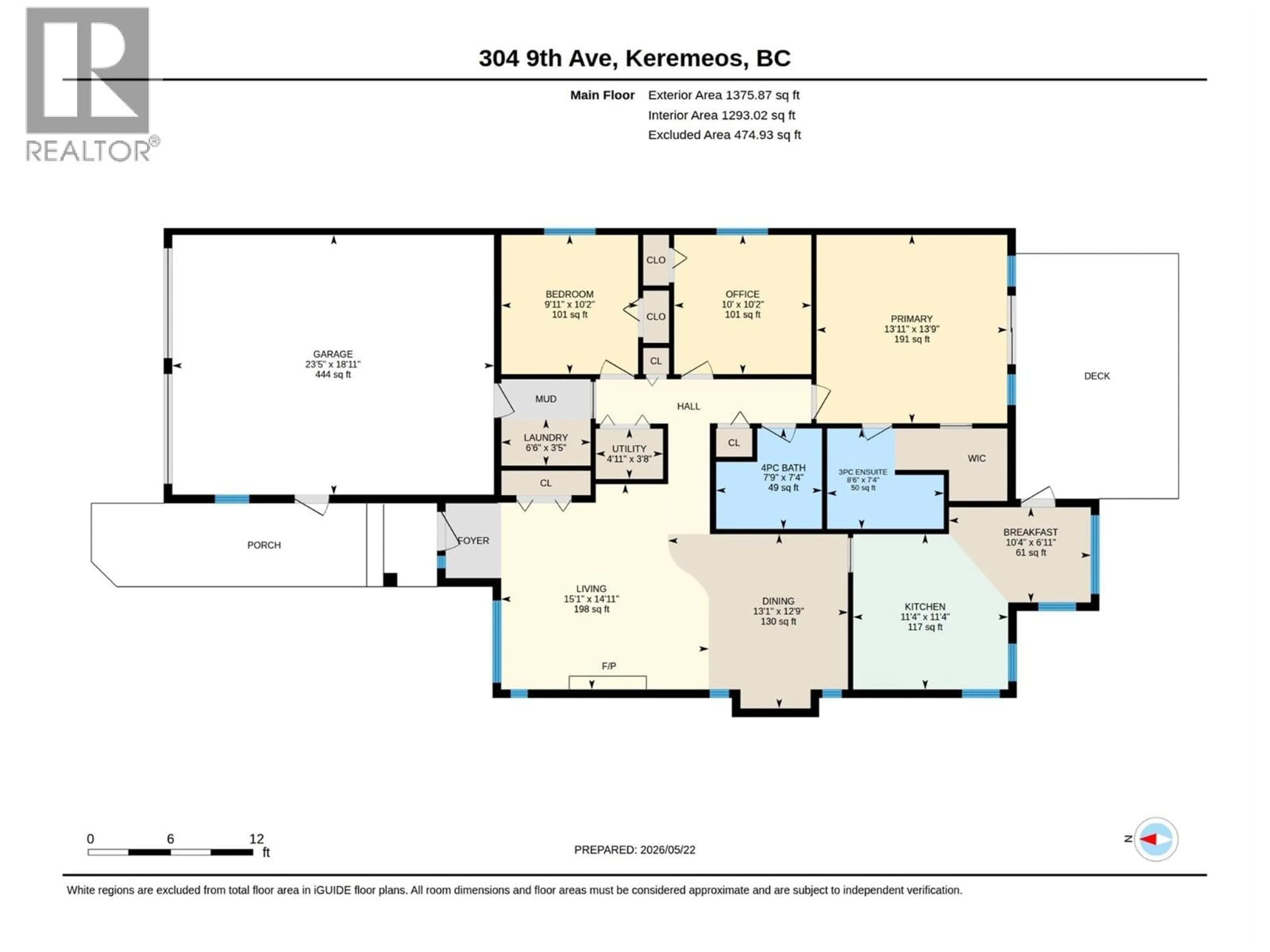 Floor plan for 304 9TH AVENUE, Keremeos British Columbia V0X1N3
