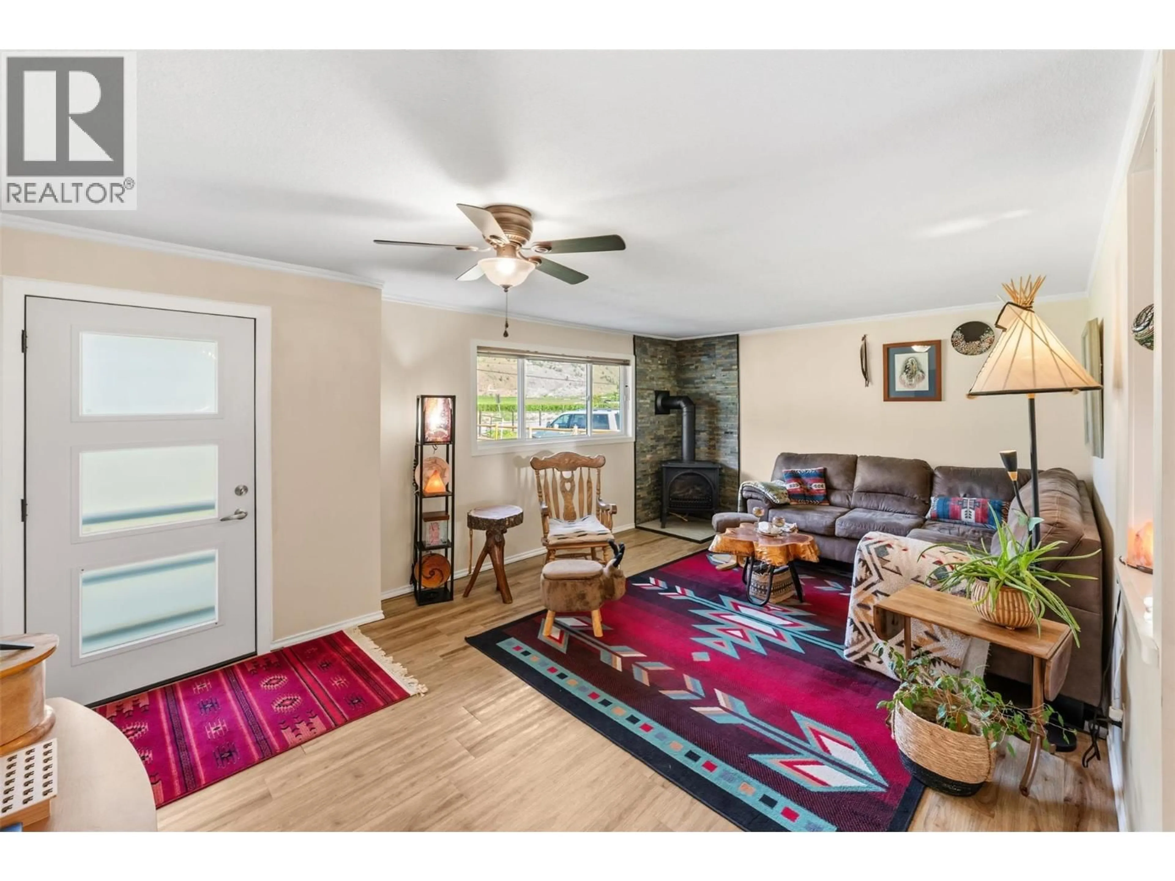 Living room with furniture, unknown for 13 HWY 3A HIGHWAY, Keremeos British Columbia V0X1N2