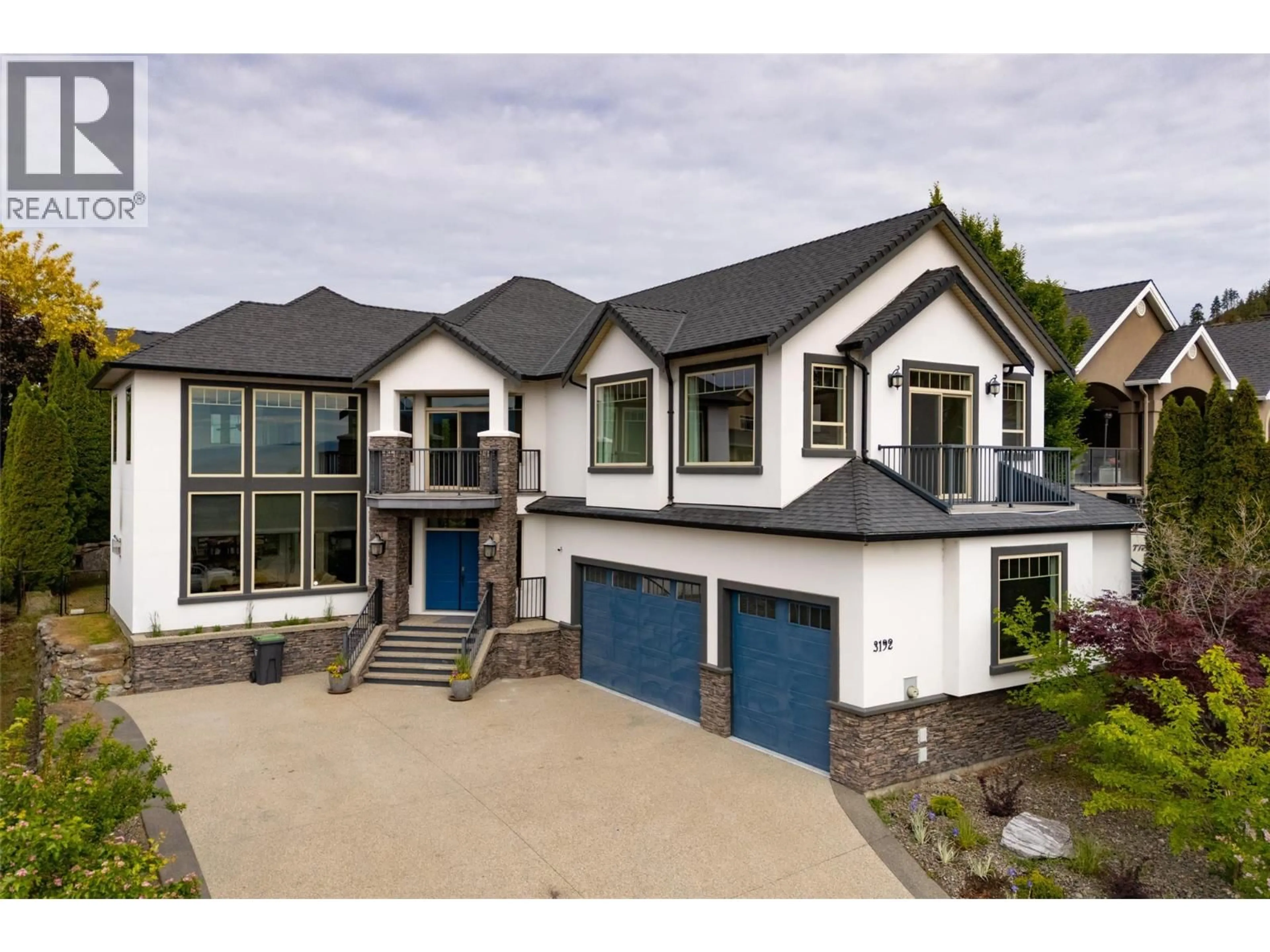 Home with brick exterior material, unknown for 3192 VINEYARD VIEW DRIVE, West Kelowna British Columbia V4T3B4
