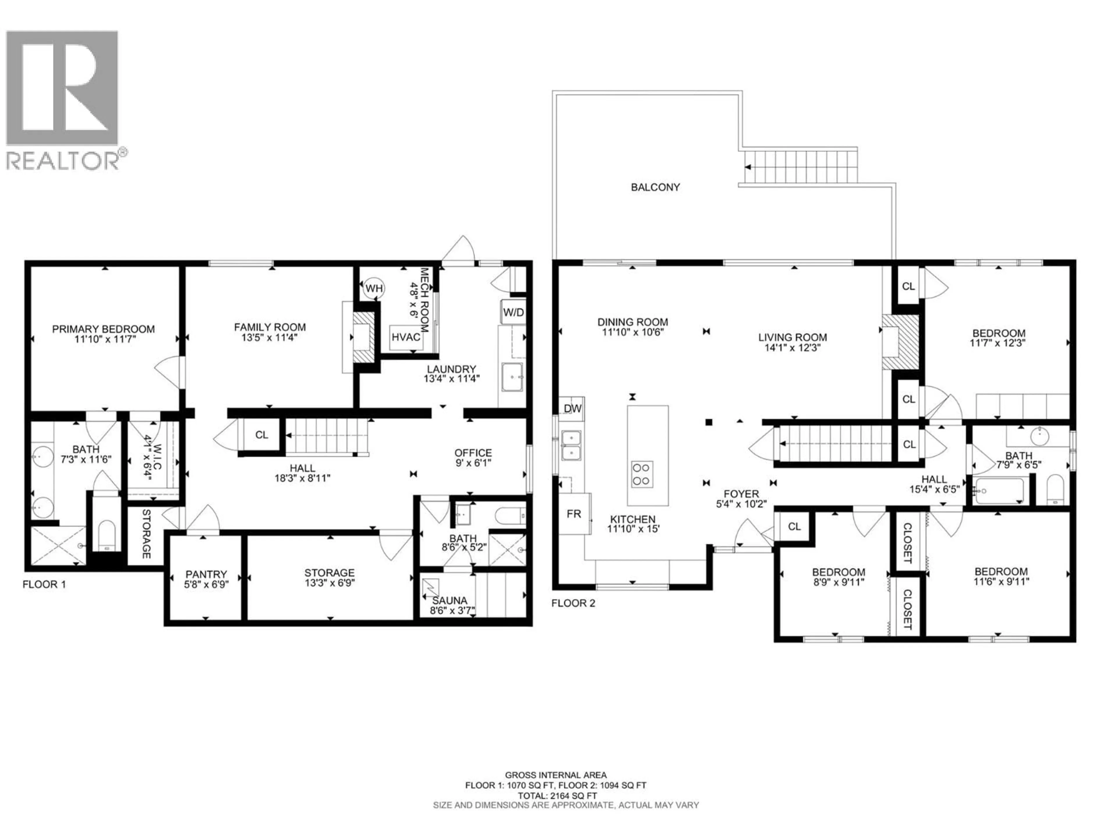 Floor plan for 1448 PINE CRESCENT, Kamloops British Columbia V2C2Z3